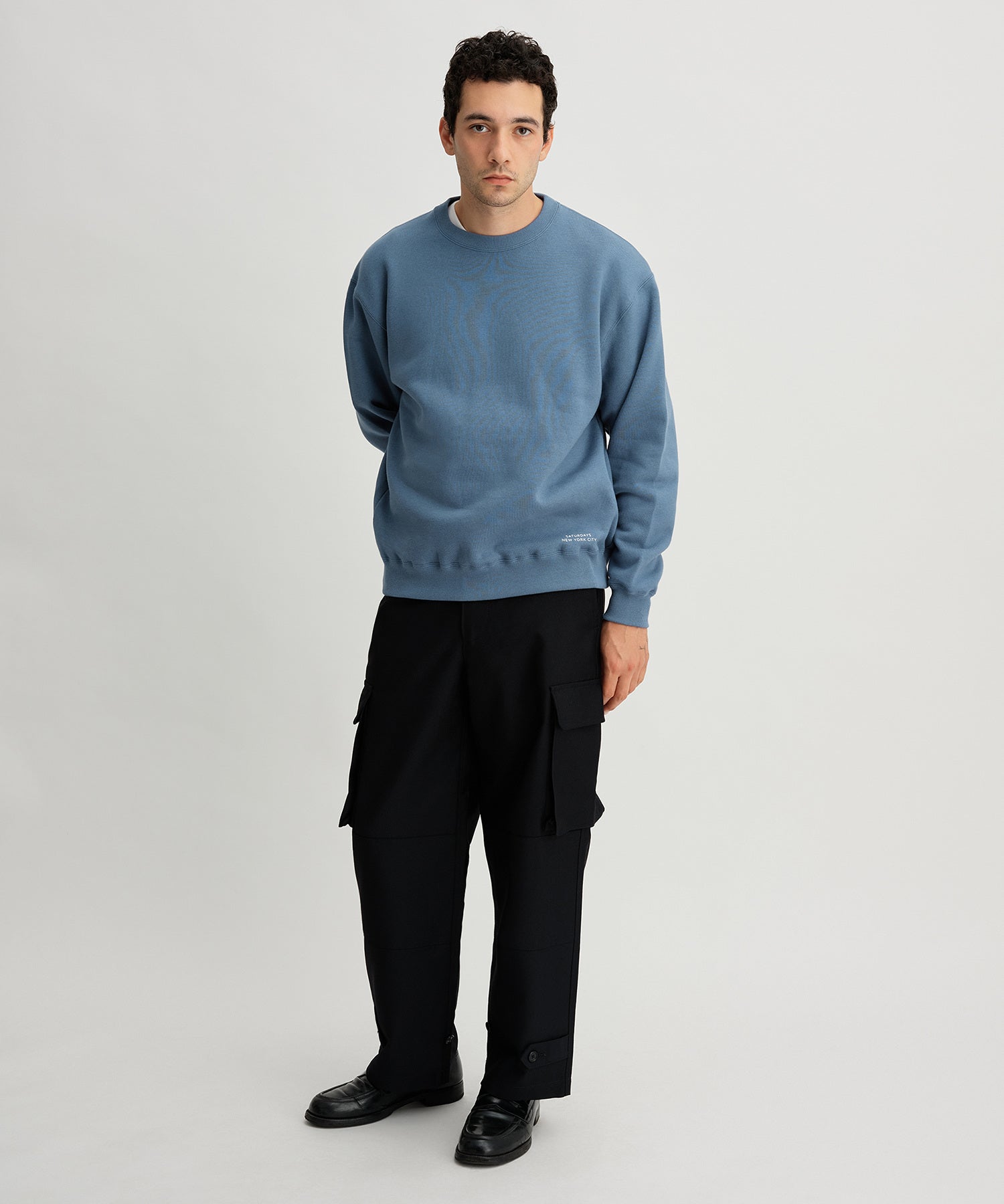 Wool Blend Crew Sweat