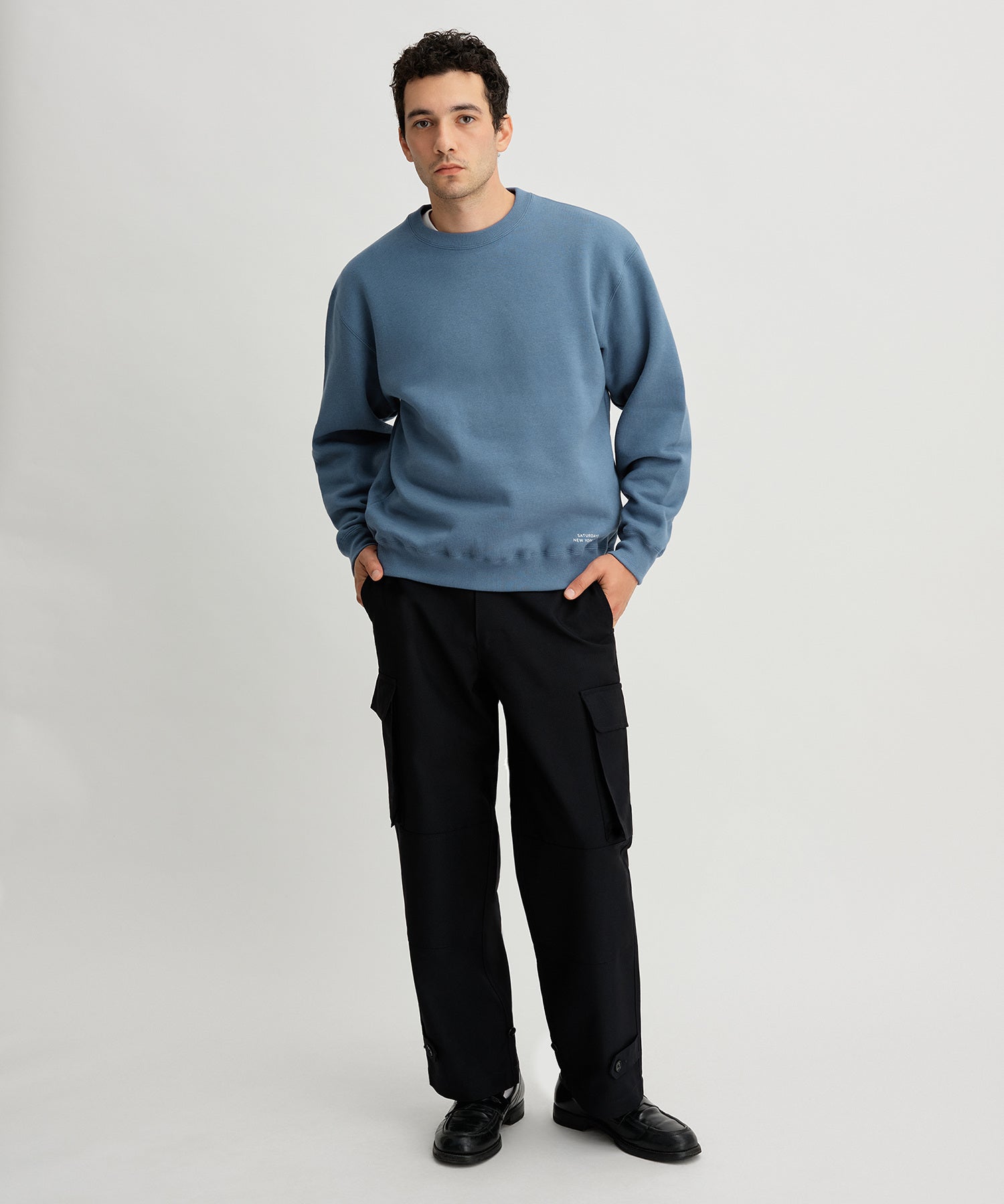 Wool Blend Crew Sweat