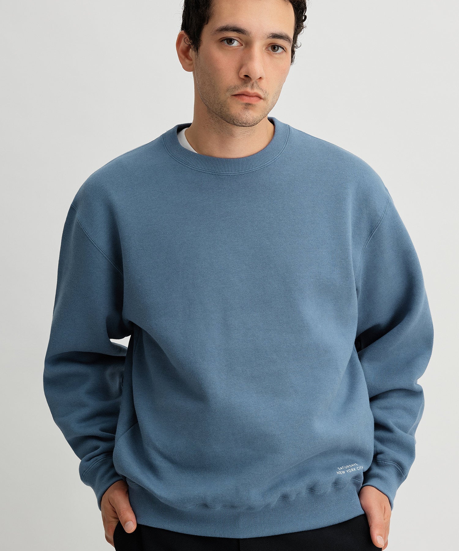 Wool Blend Crew Sweat
