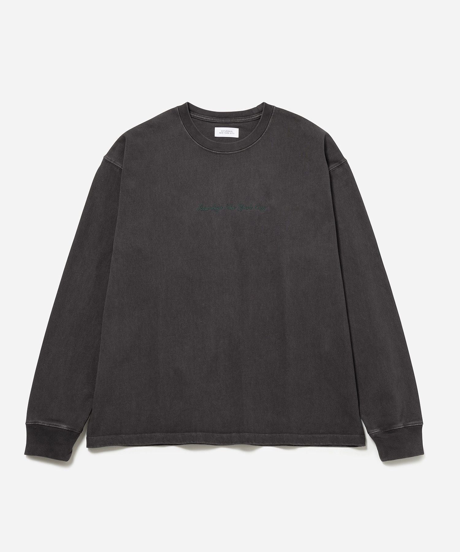 HEAVY WEIGHT PIGMENT L/S TEE