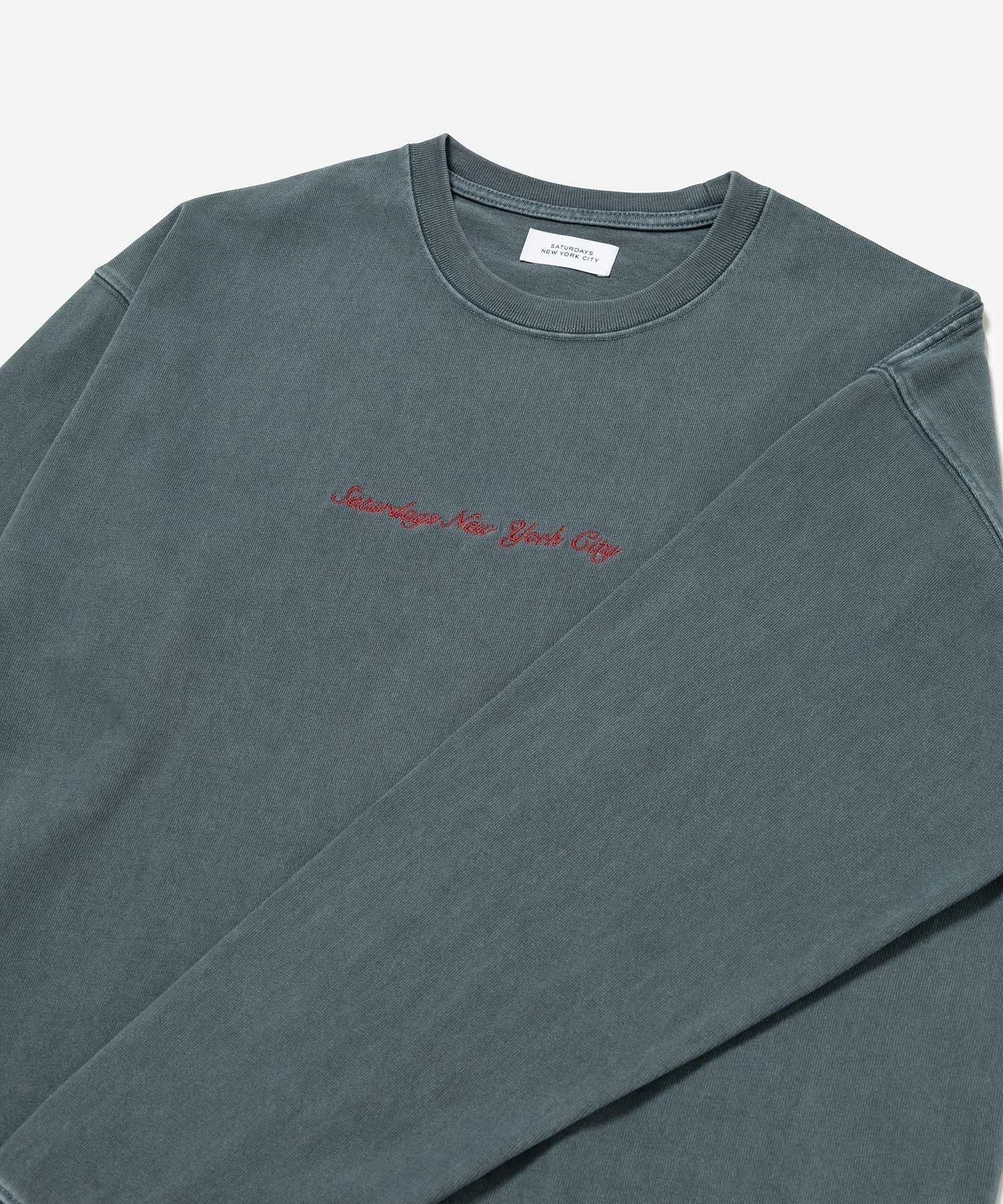 HEAVY WEIGHT PIGMENT L/S TEE