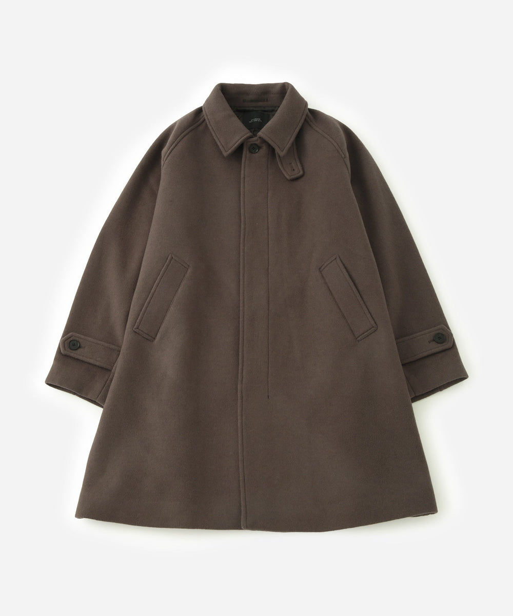 美品　BASIS BROEK EGG WOOL DOUBLE COAT Lサイズ DOUBLE WEAVE WOOL OVERCOAT | Saturdays NYC Japan