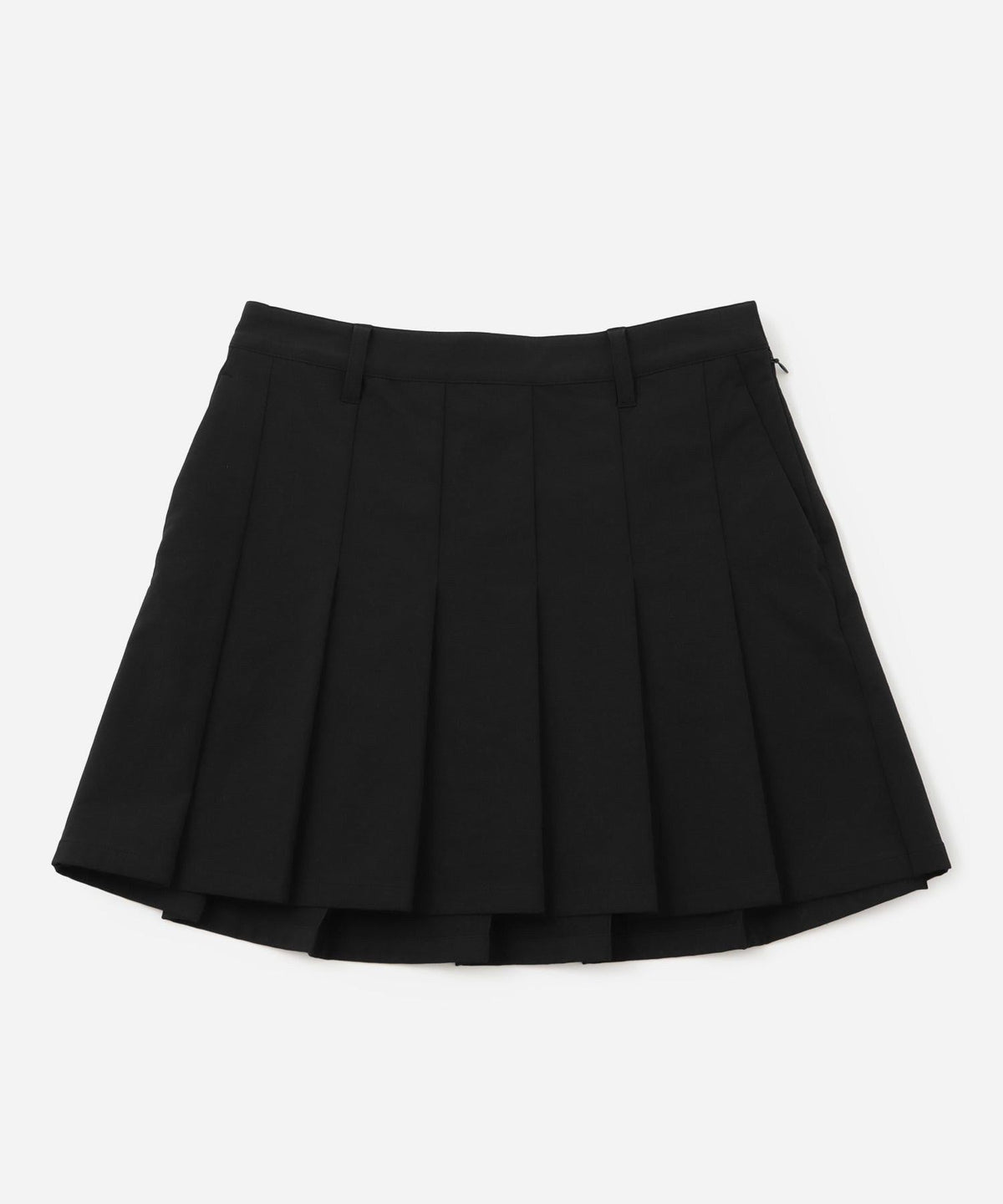 W/Taslan Nylon Pleated Skirt