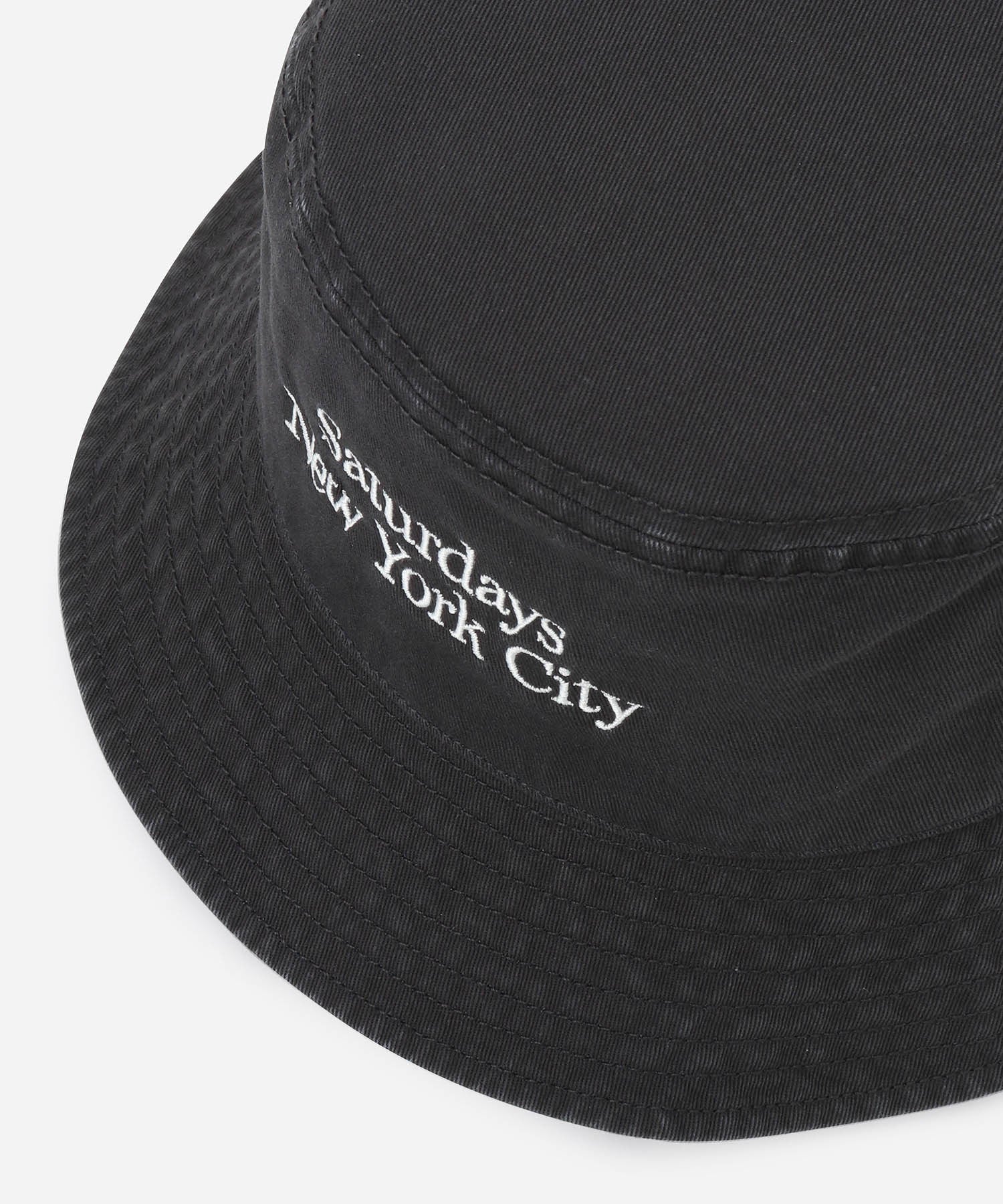 Washed bucket hat