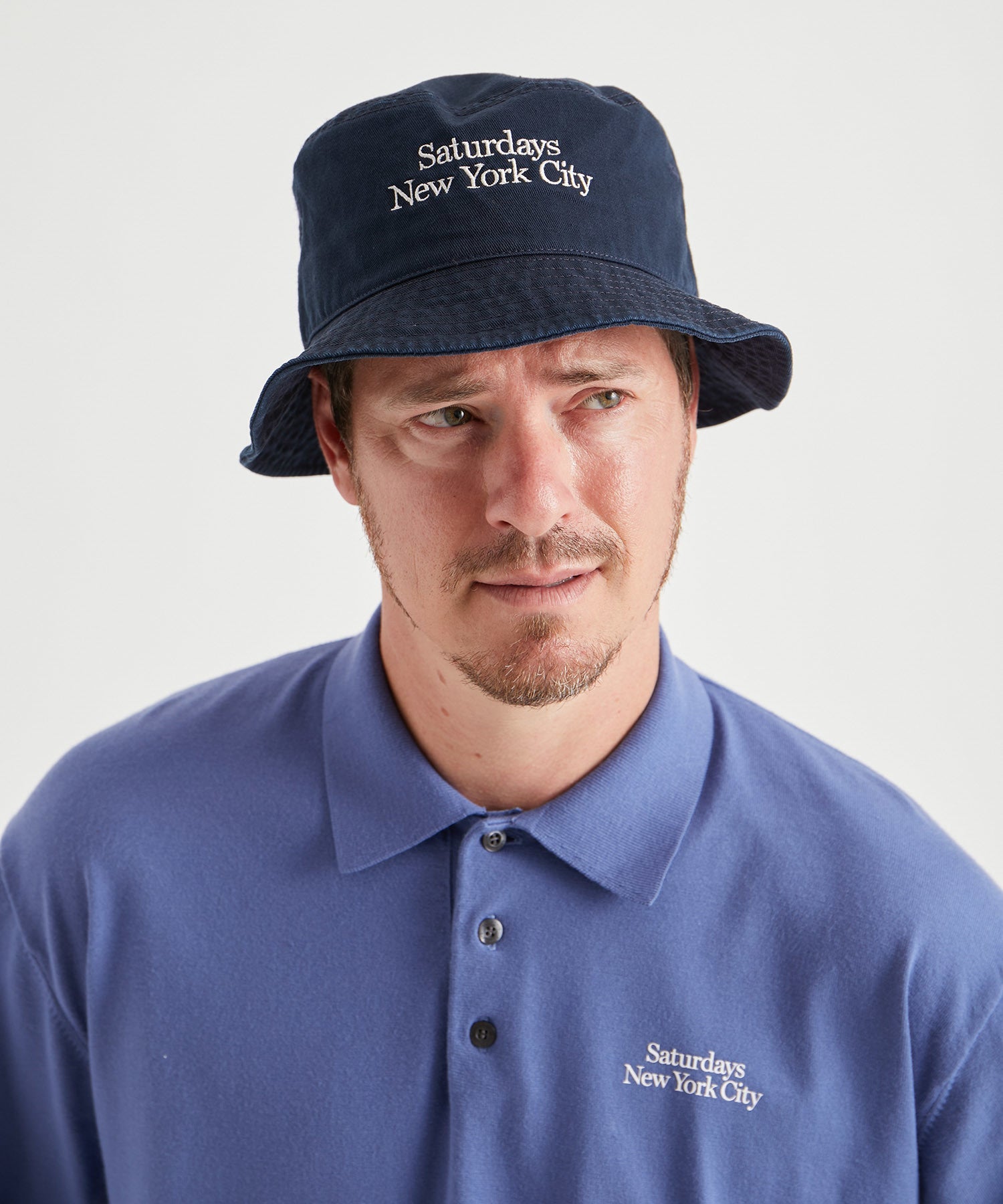 Washed bucket hat