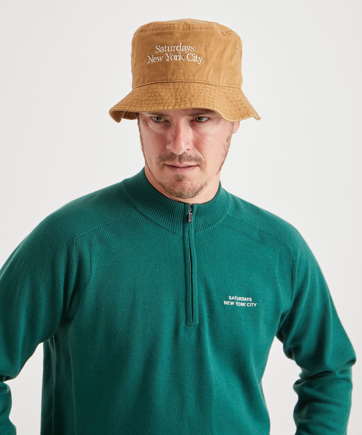 Washed bucket hat