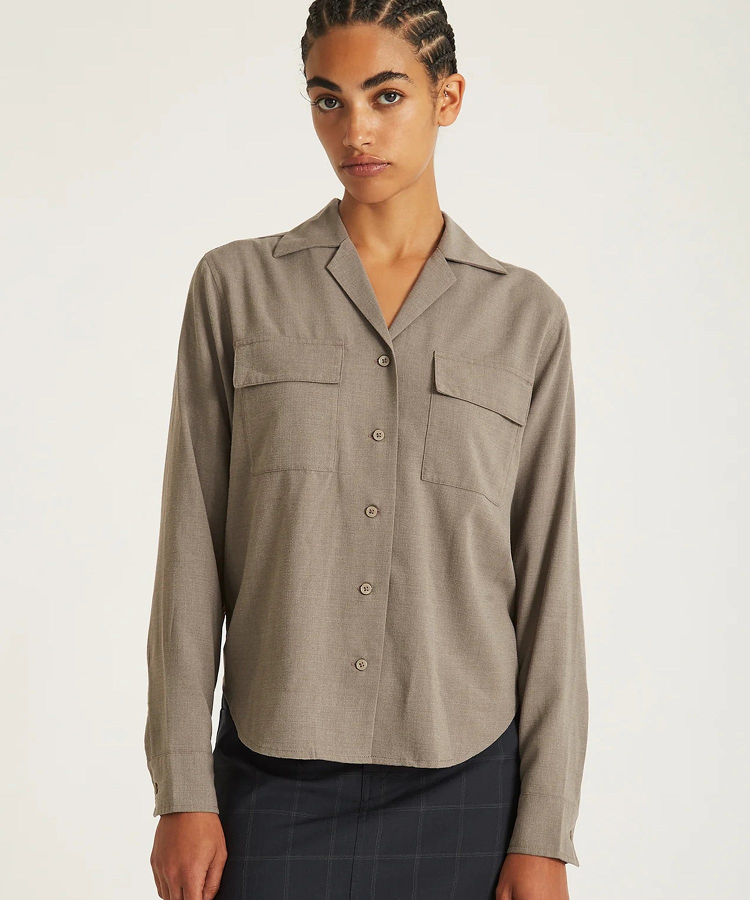 LOMEDICO GABARDINE LS SHIRT