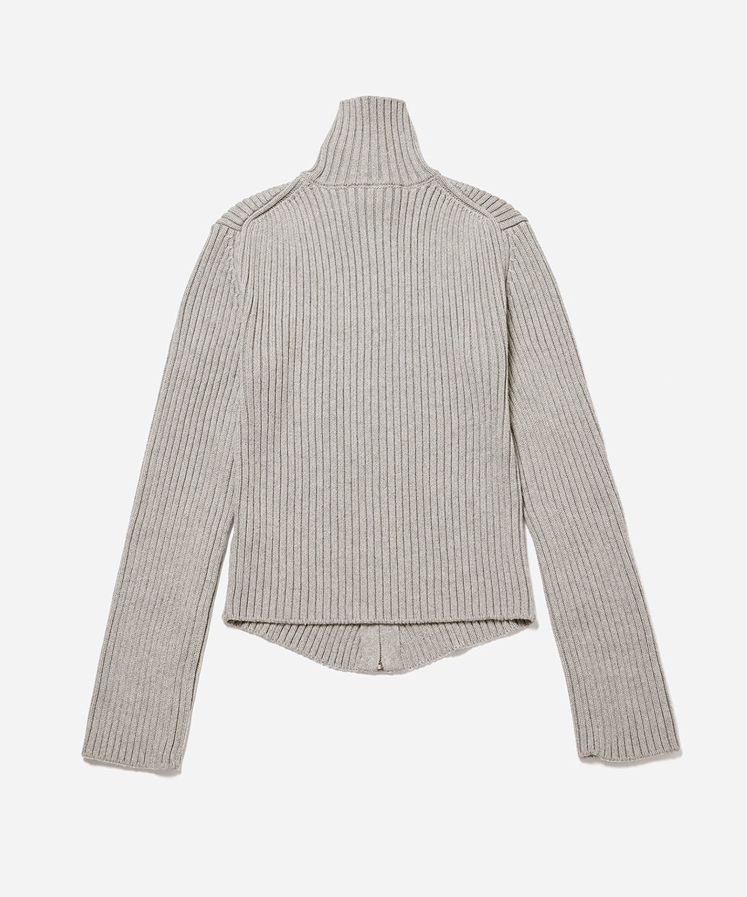 LEAH CASHMERE ZIP SWEATER