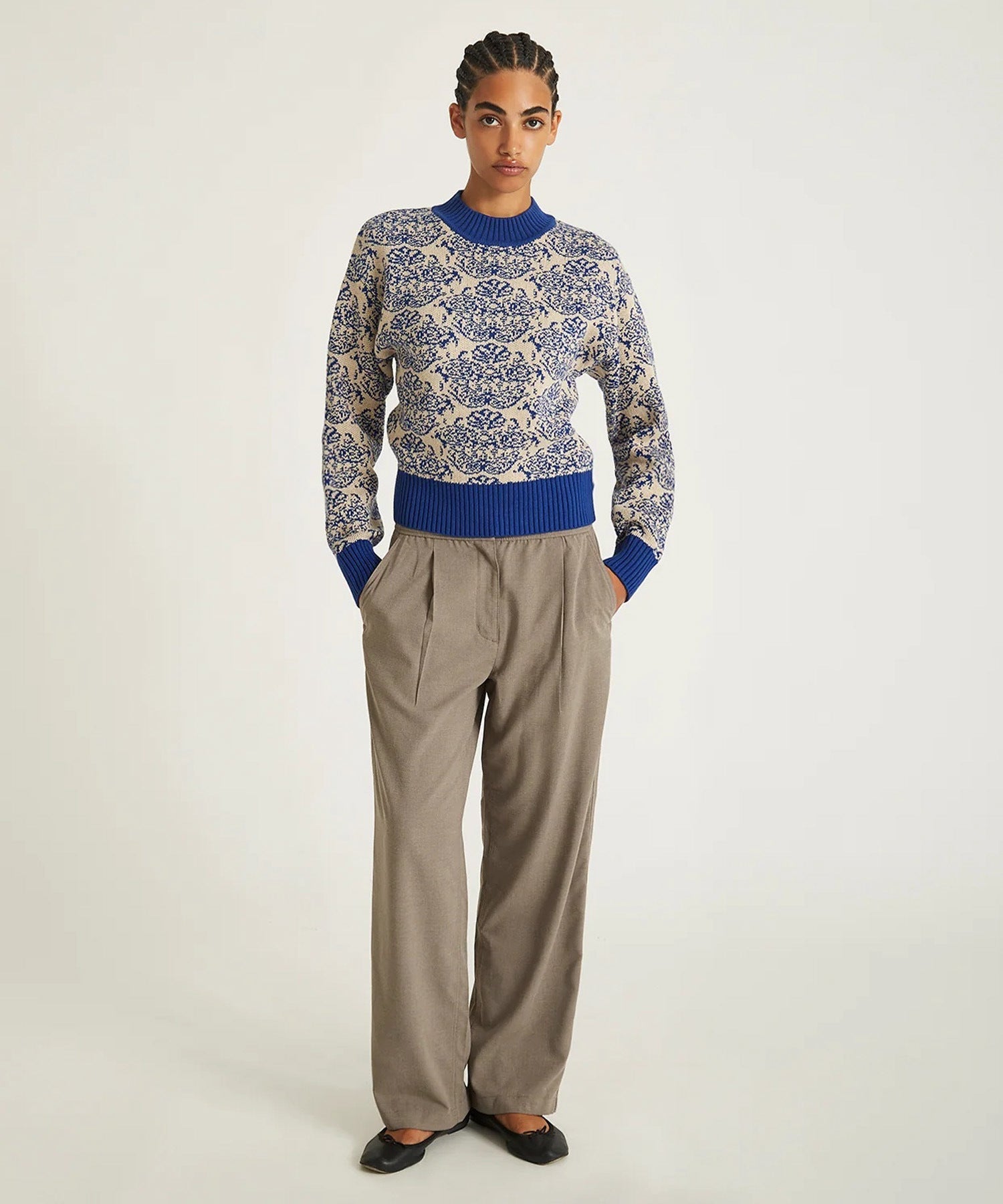 VARICK MOCKNECK SWEATER