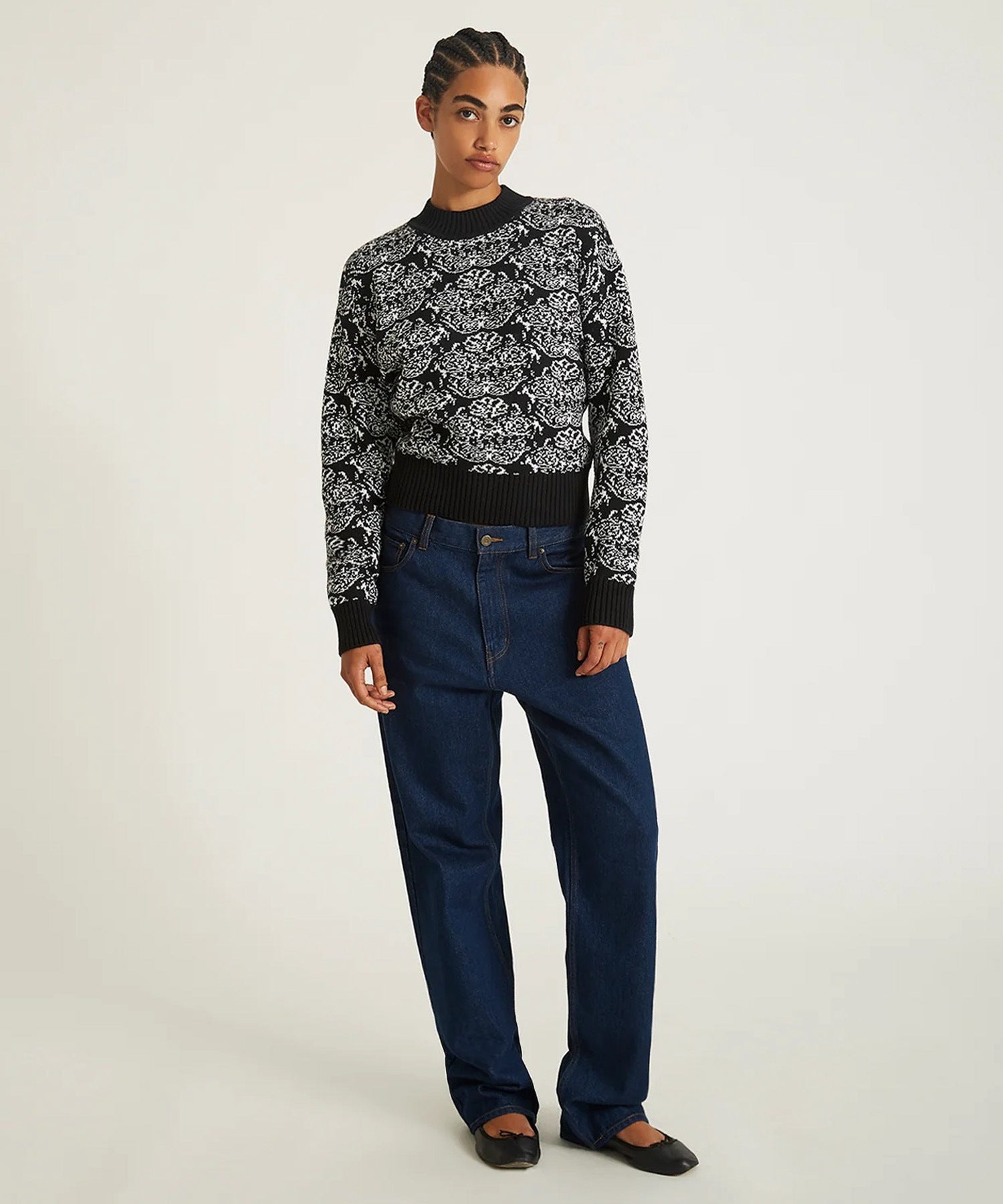 VARICK MOCKNECK SWEATER