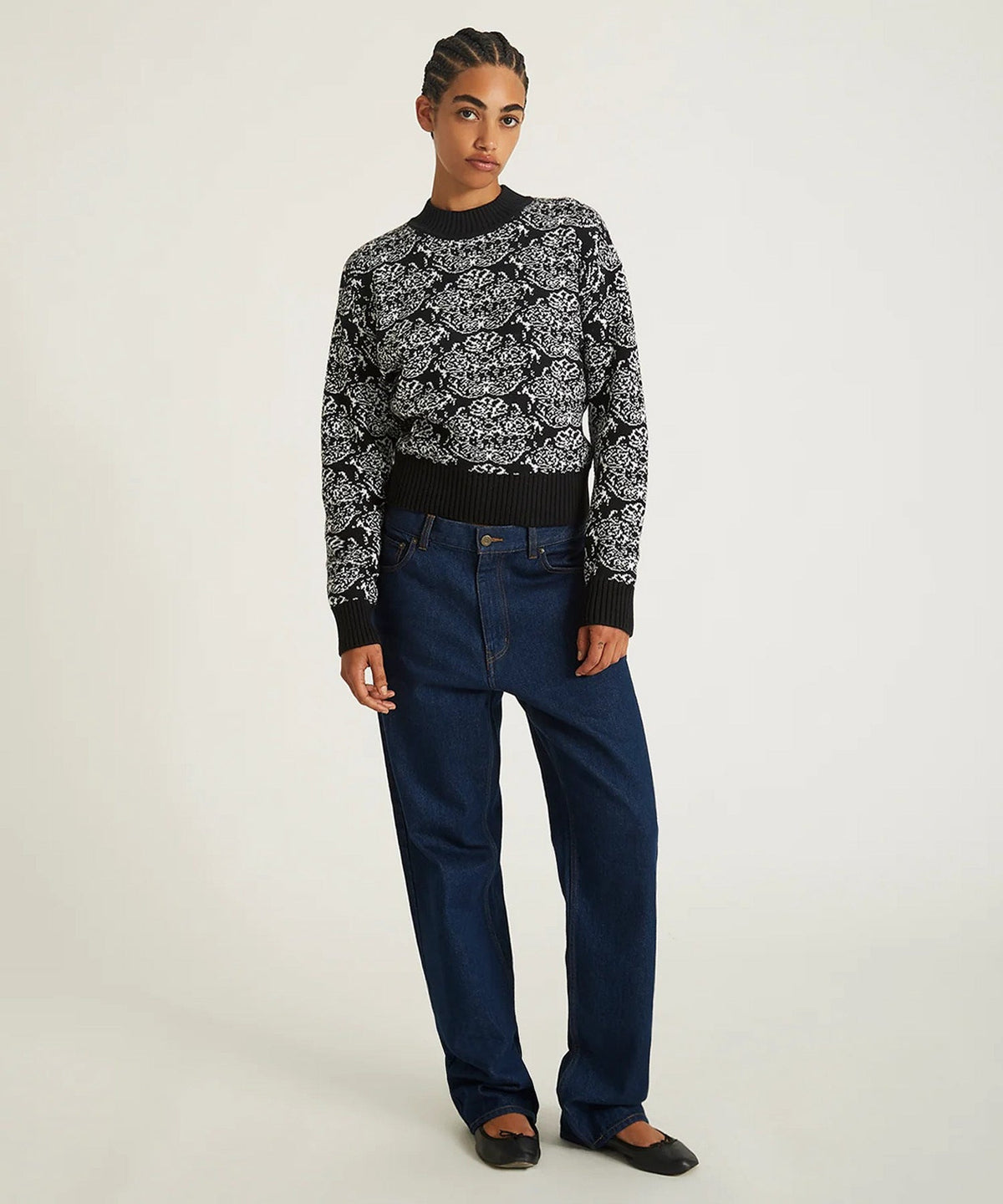 VARICK MOCKNECK SWEATER