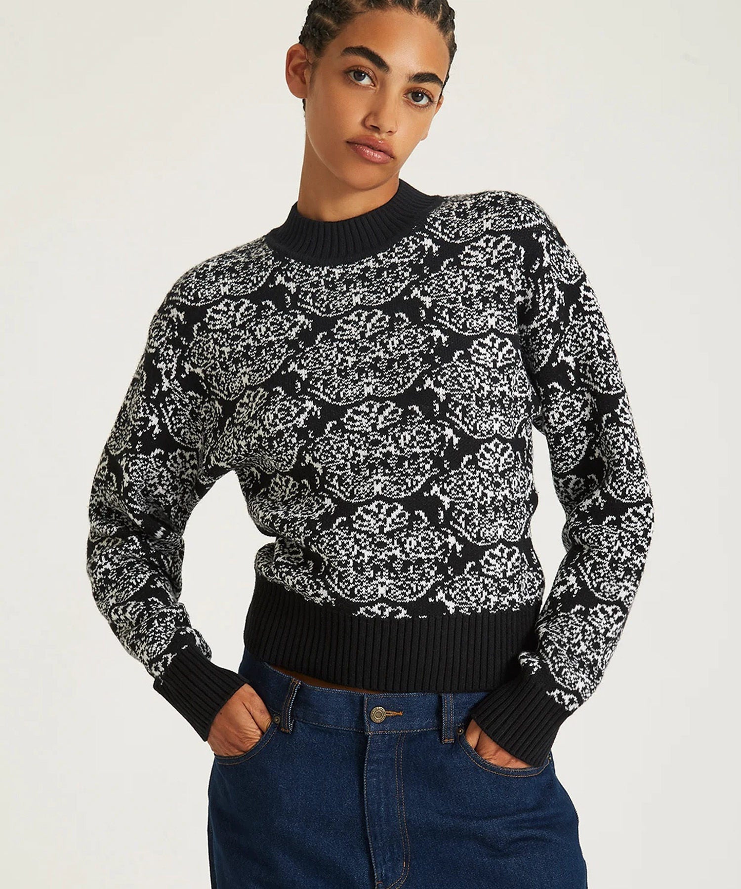 VARICK MOCKNECK SWEATER