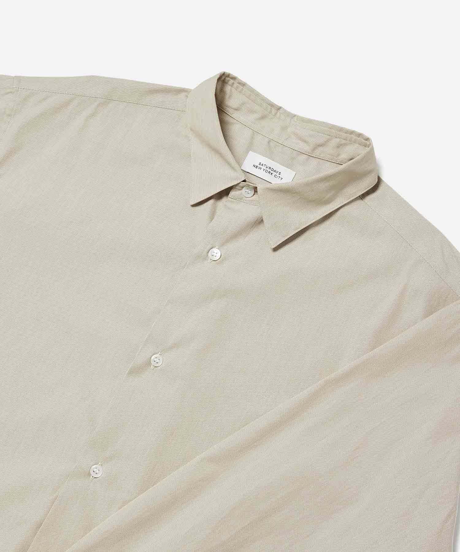 REGULAR COLLAR STRIPE SHIRTS
