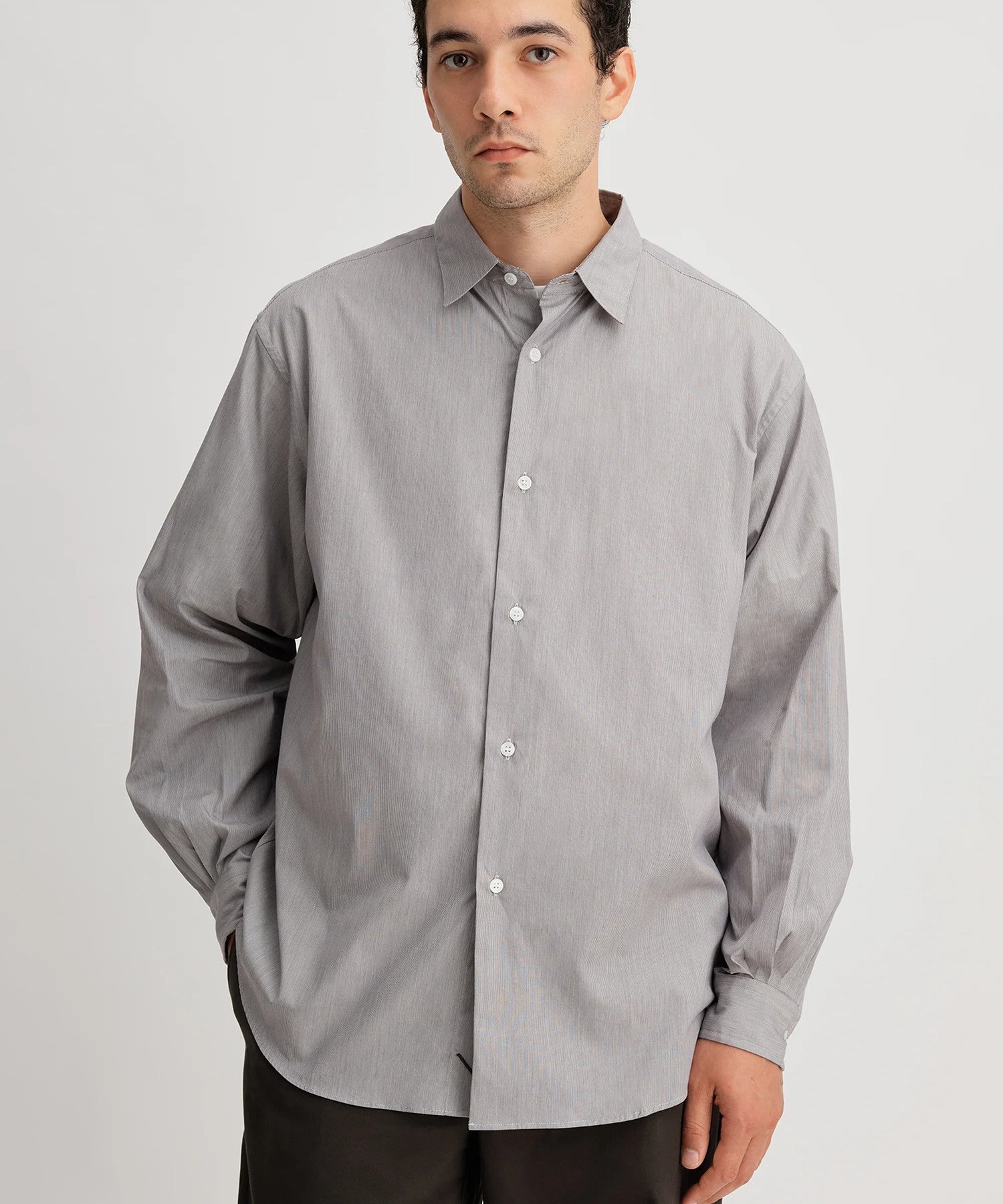 REGULAR COLLAR STRIPE SHIRTS