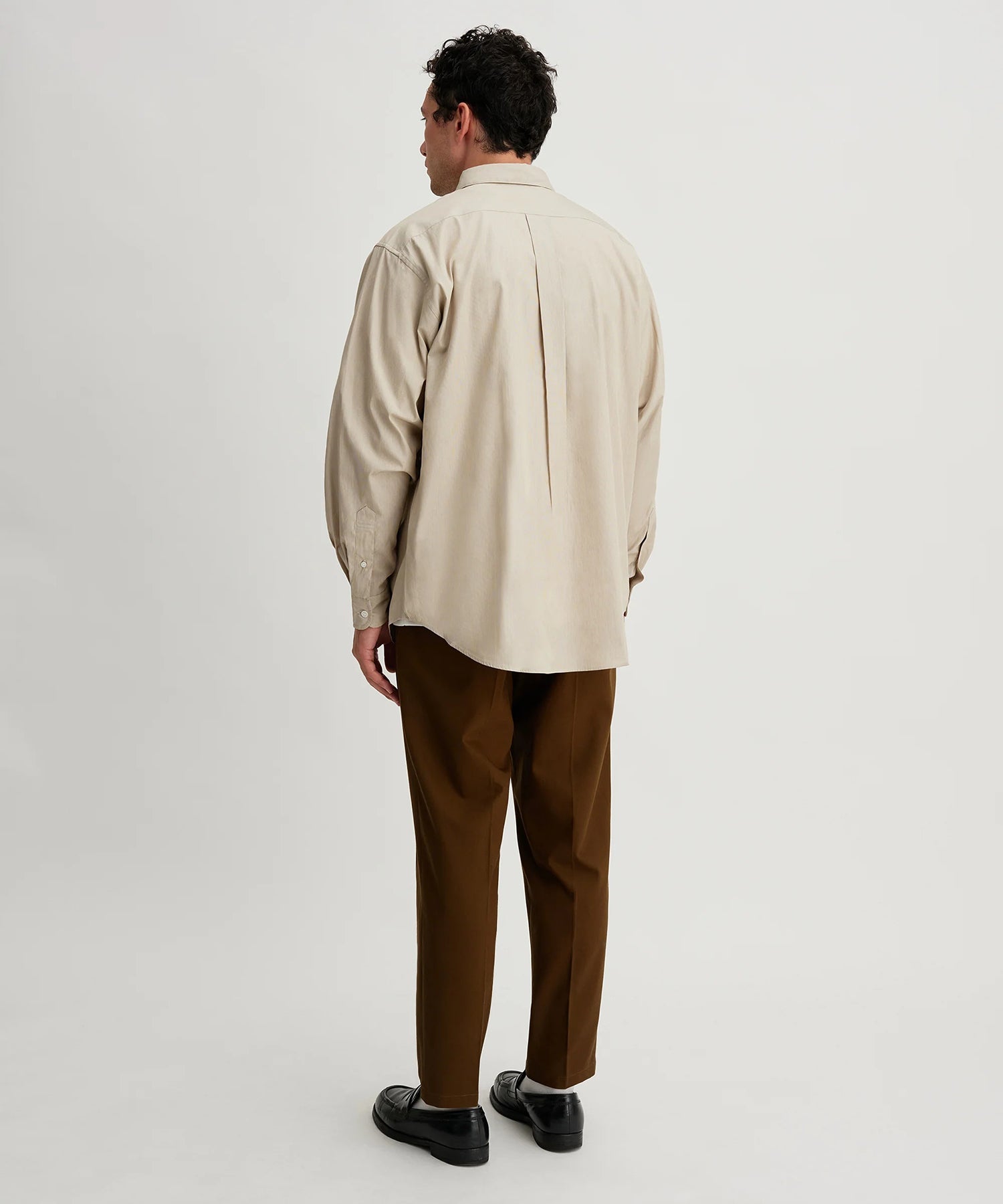 REGULAR COLLAR STRIPE SHIRTS