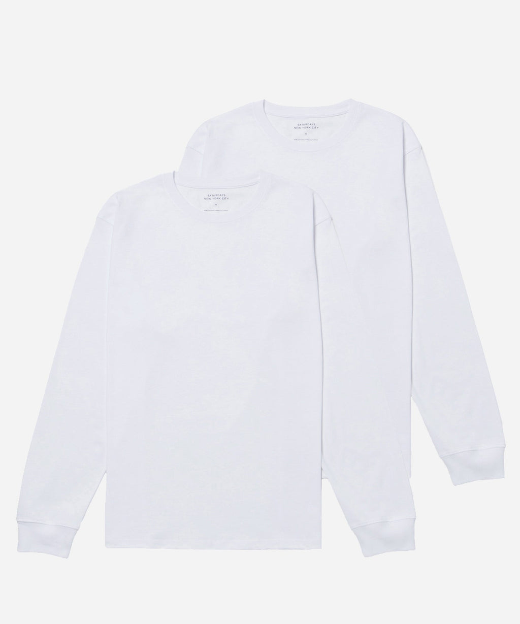 Two Pack Standard Ls Tee