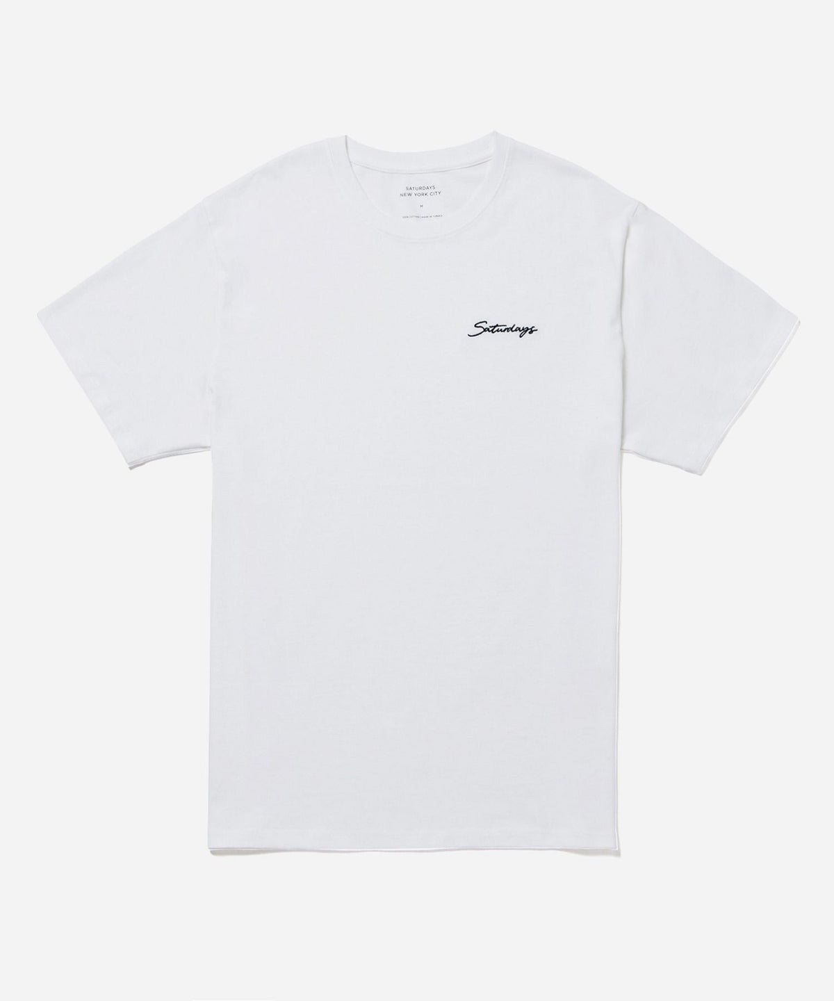 Saturdays Embroidered Standard SS Tee