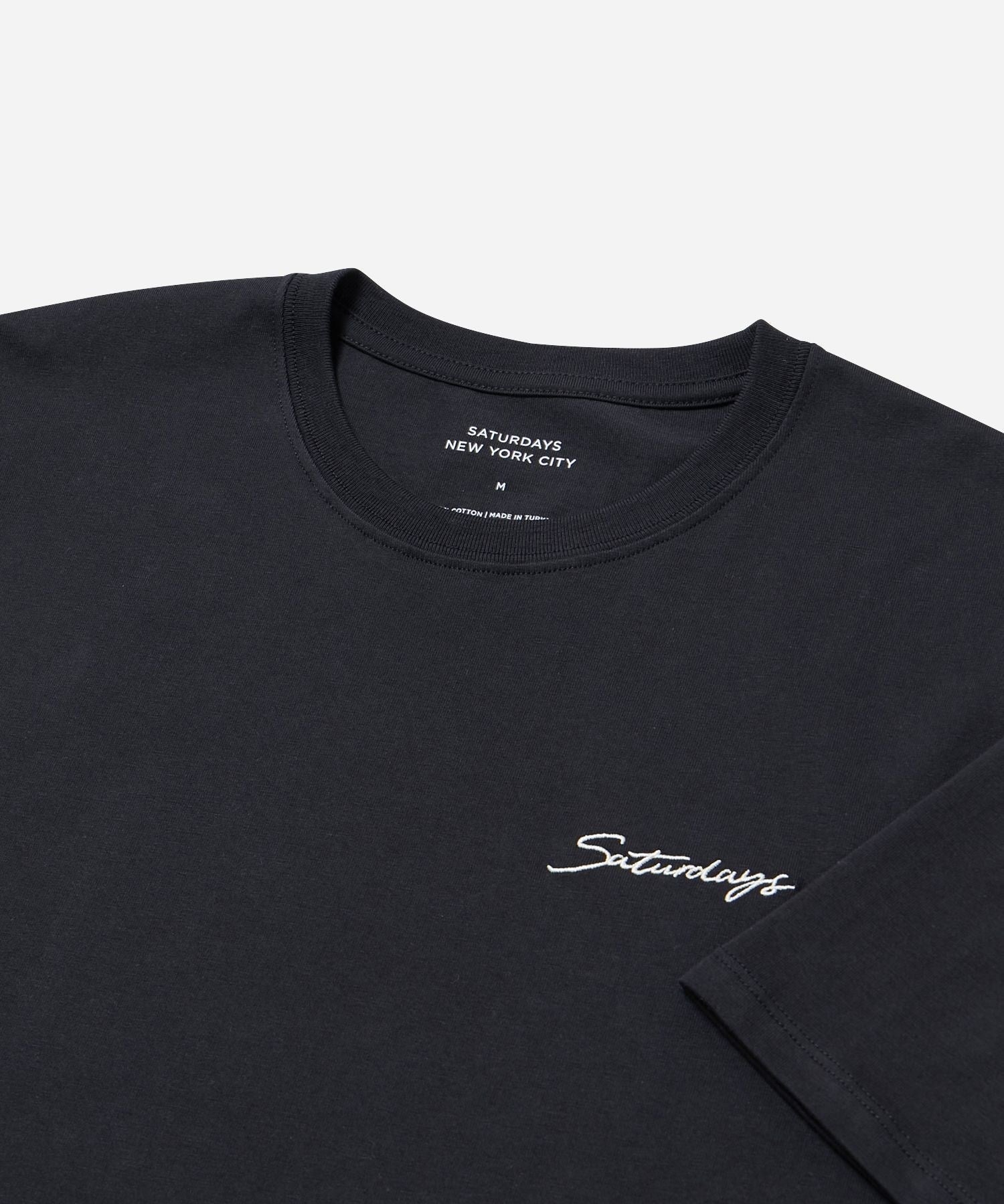 Saturdays Embroidered Standard SS Tee