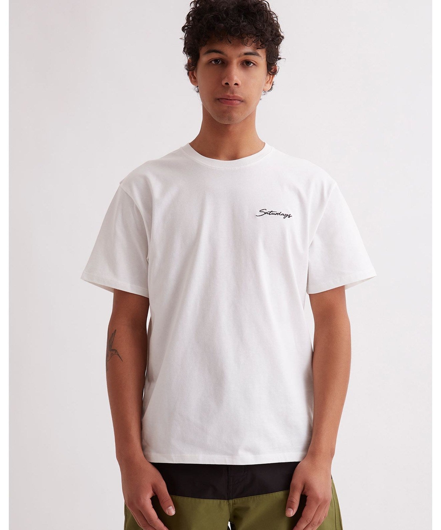 Saturdays Embroidered Standard SS Tee