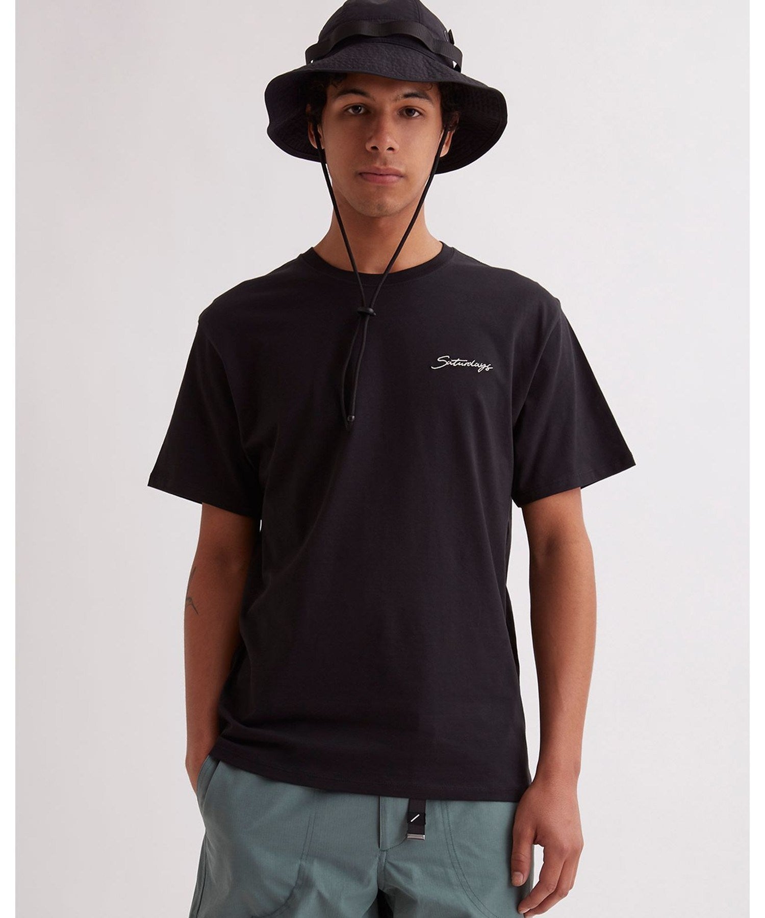 Saturdays Embroidered Standard SS Tee