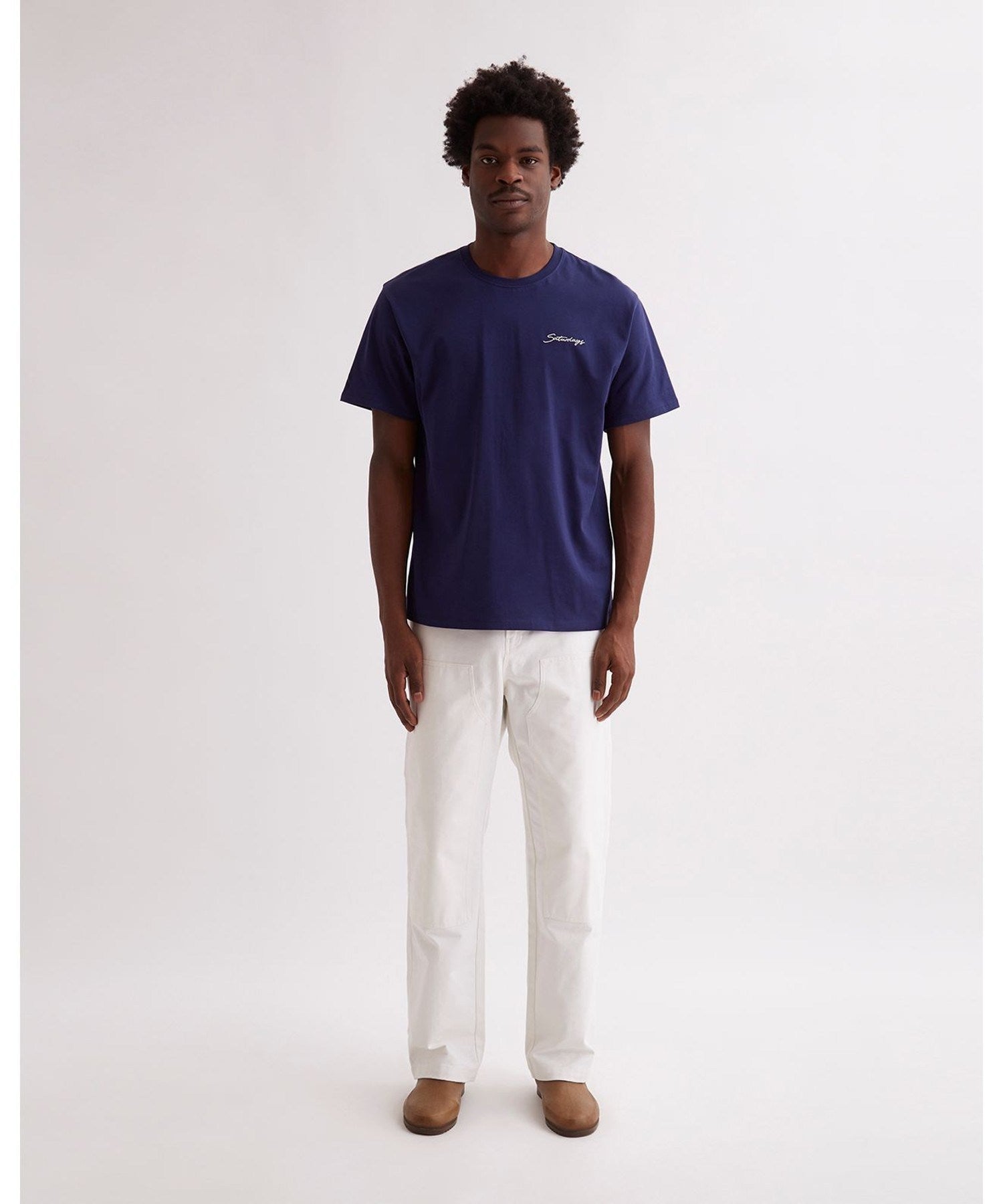 Saturdays Embroidered Standard SS Tee