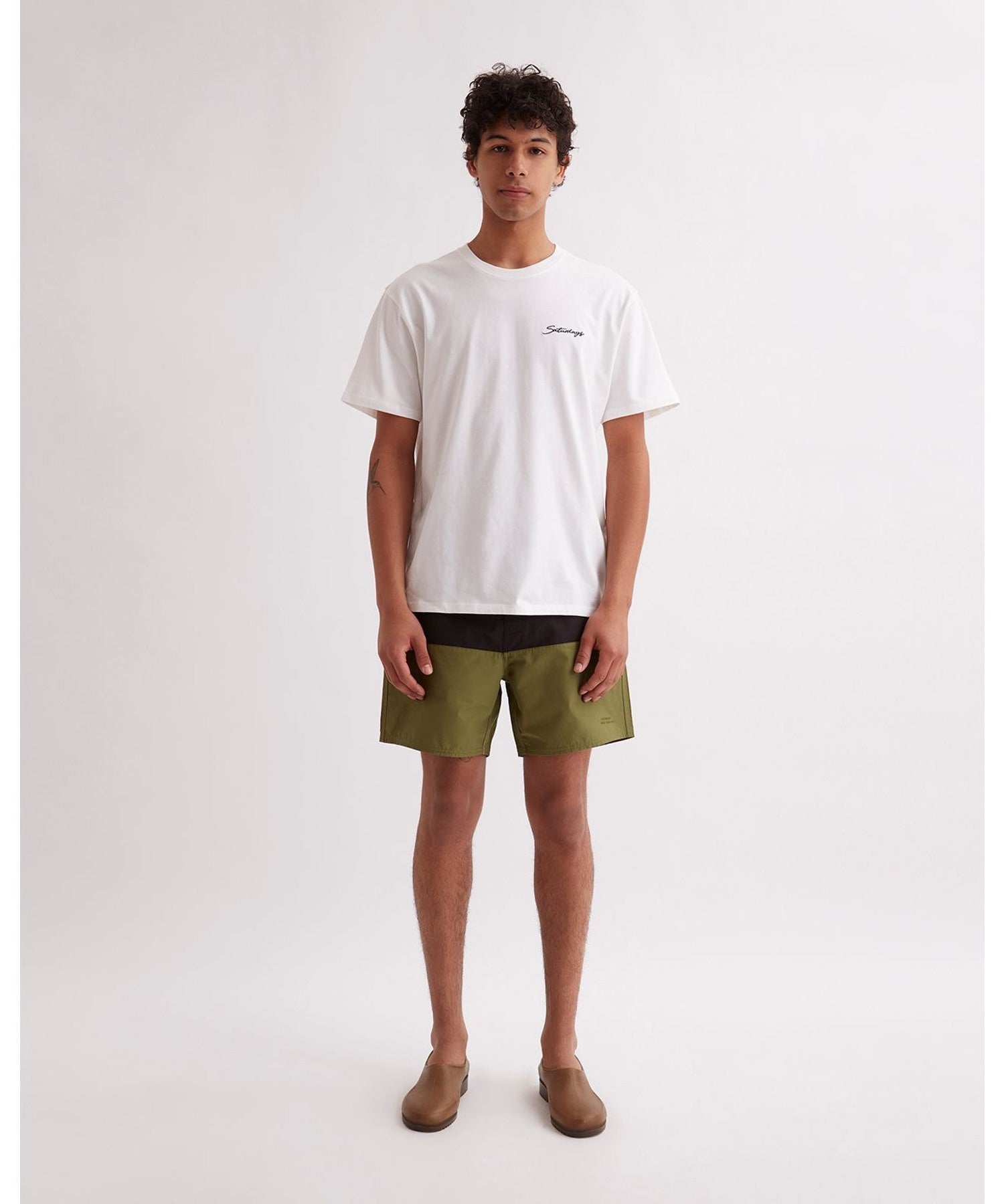 Saturdays Embroidered Standard SS Tee