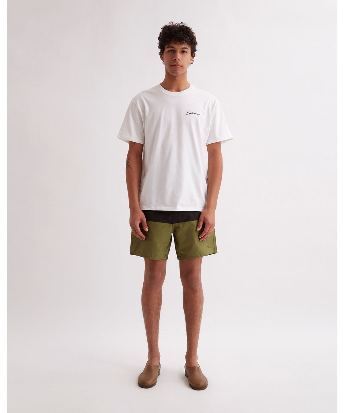 Saturdays Embroidered Standard SS Tee