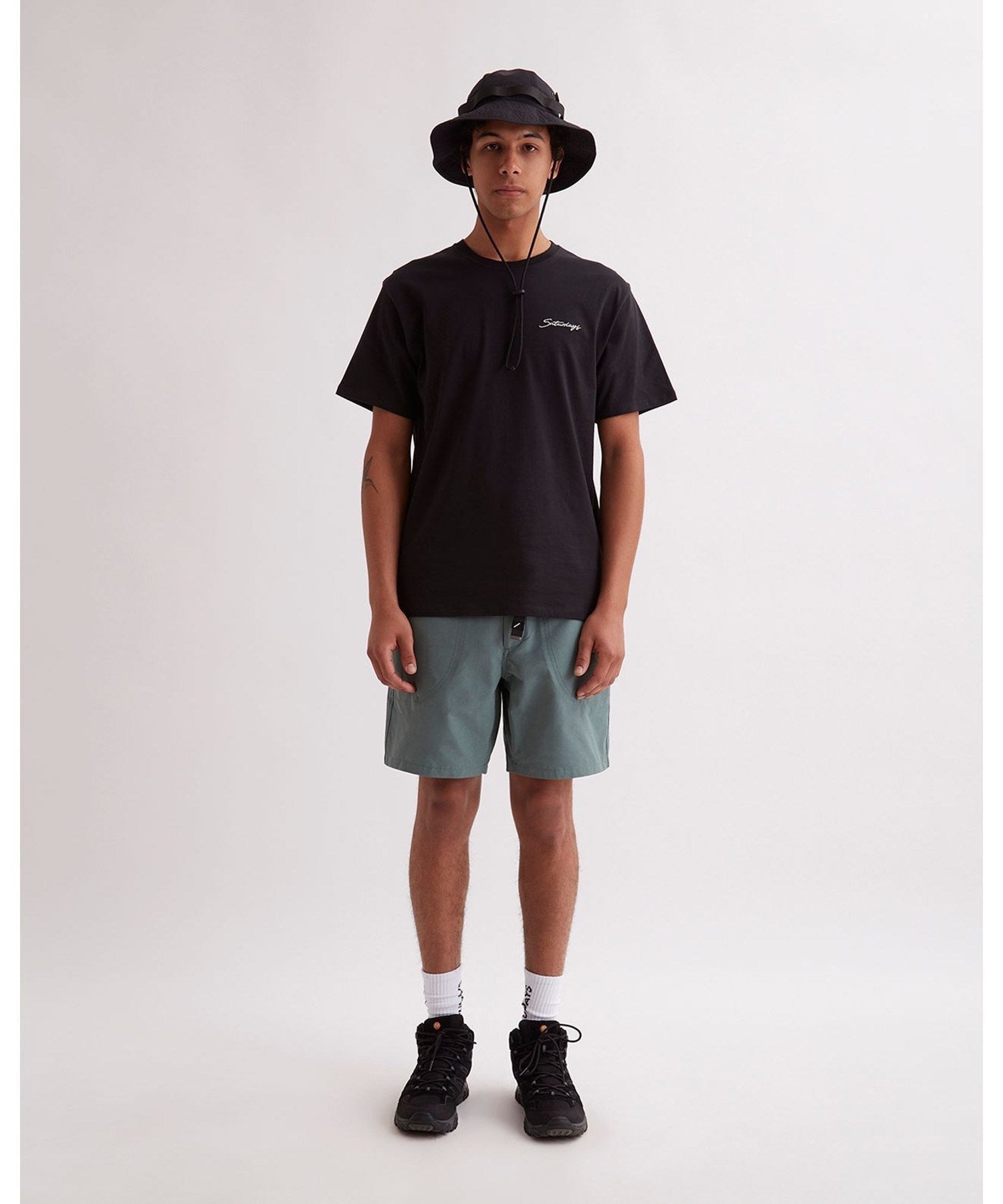 Saturdays Embroidered Standard SS Tee