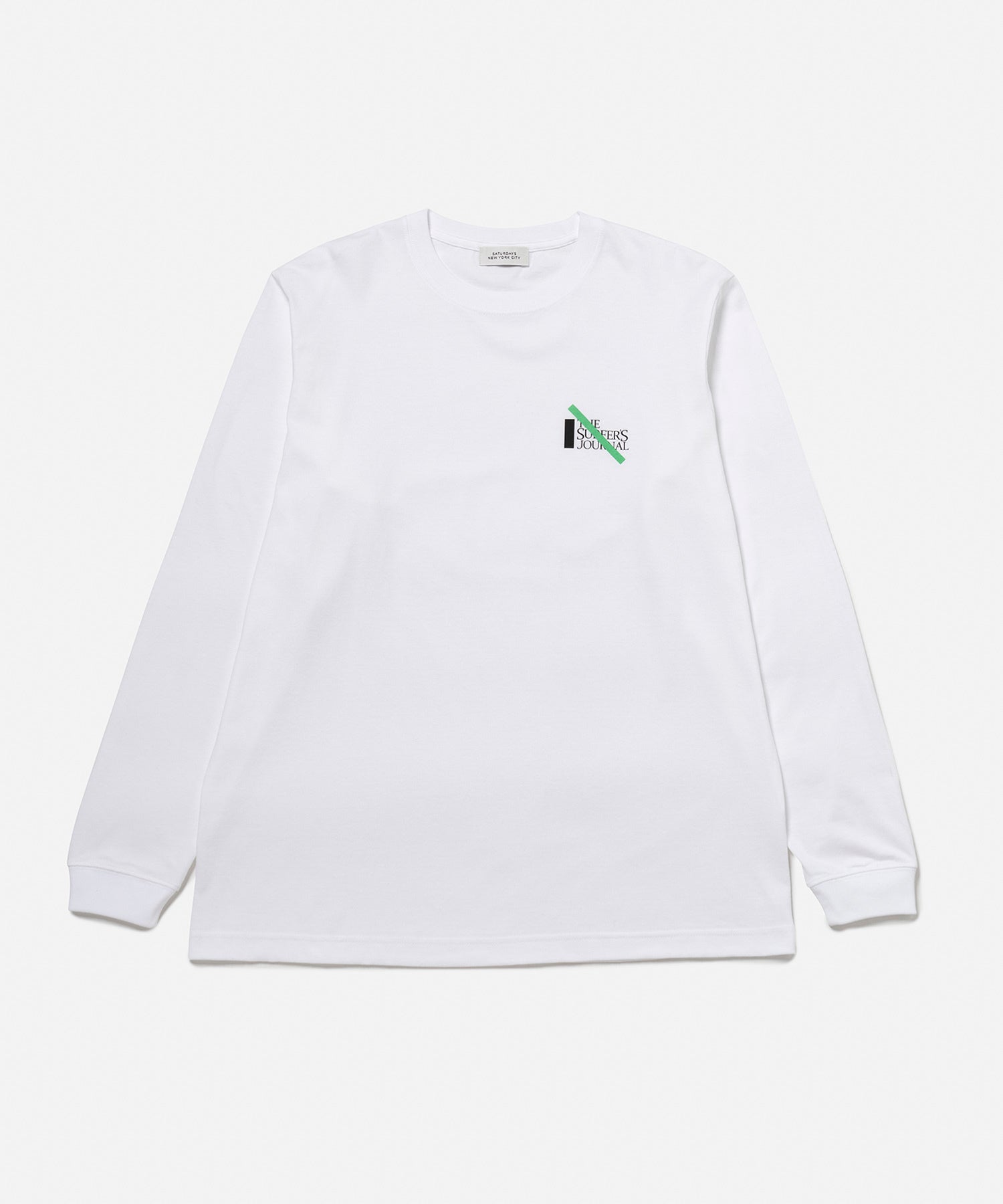 THE SURFERS JOURNAL × Saturdays Logo Ls Tee 2