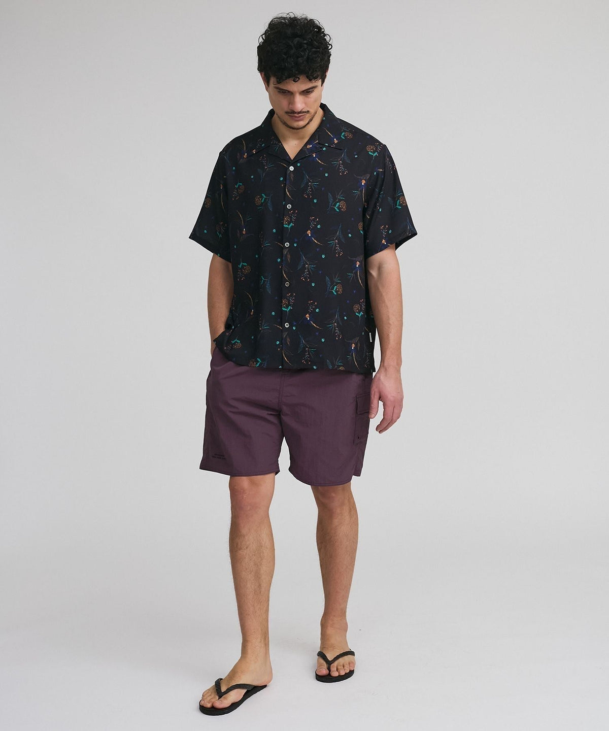 Canty Floral Print SS Shirt