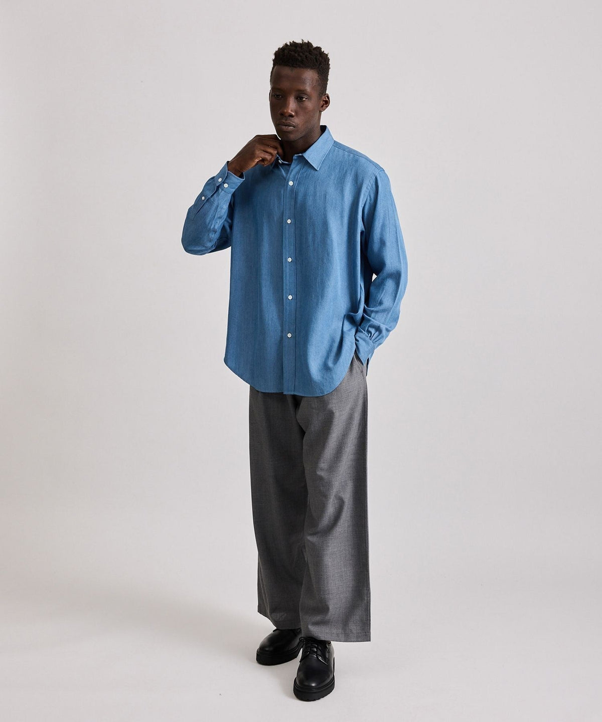 Luis Chambray LS Shirt