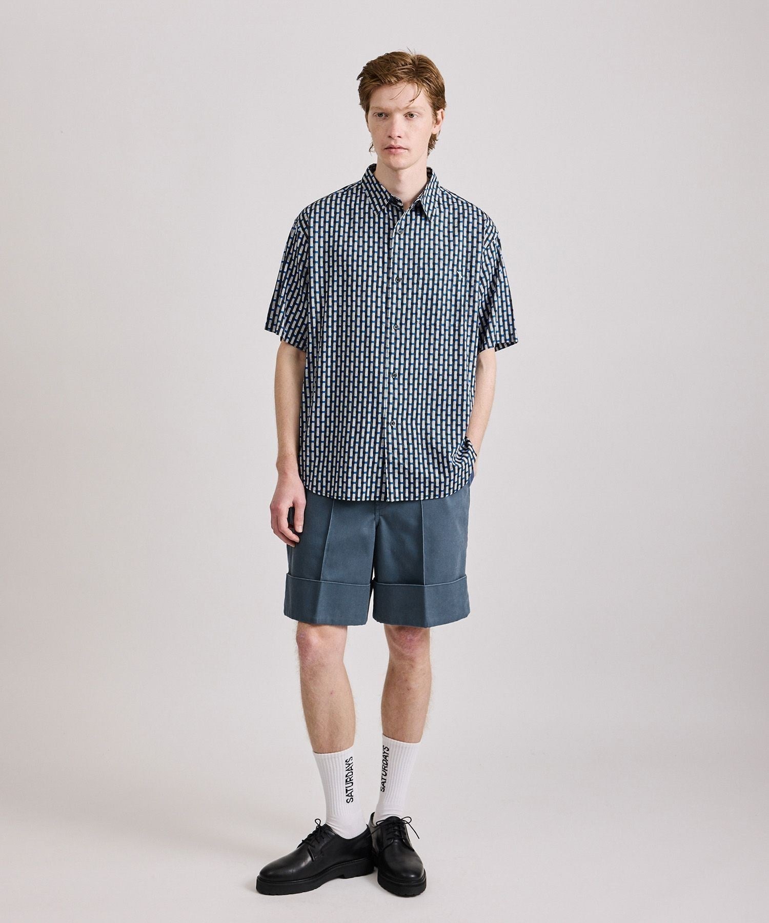Bruce Broken Stripe SS Shirt