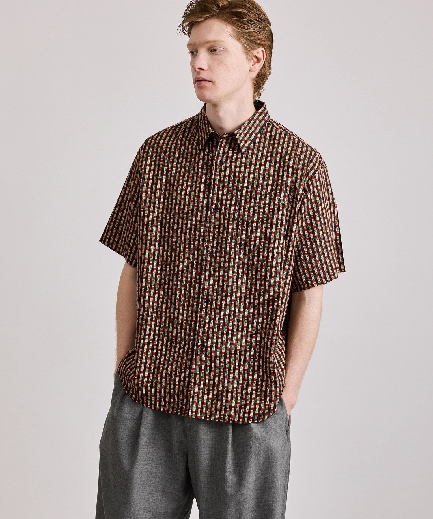 Bruce Broken Stripe SS Shirt