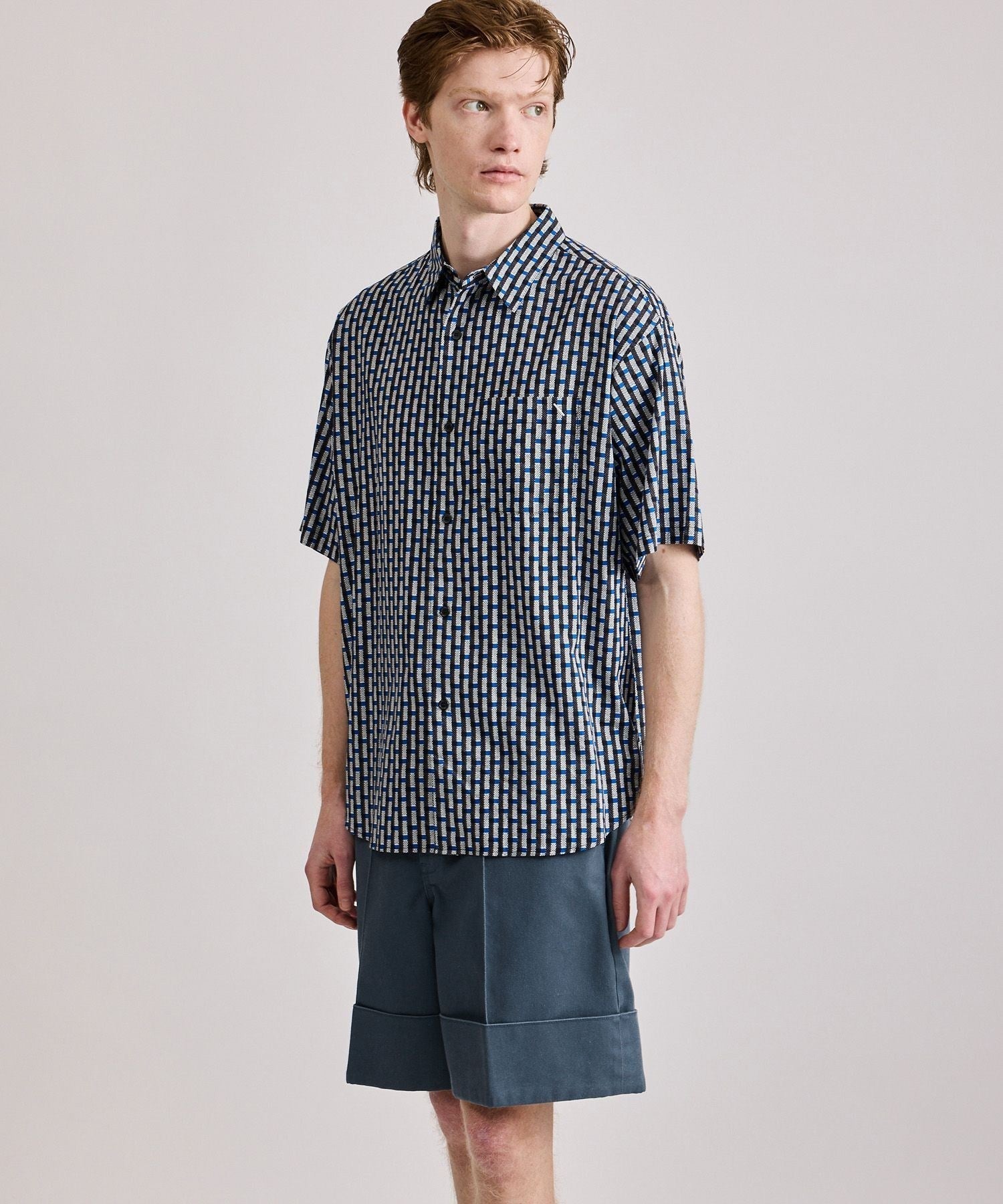 Bruce Broken Stripe SS Shirt