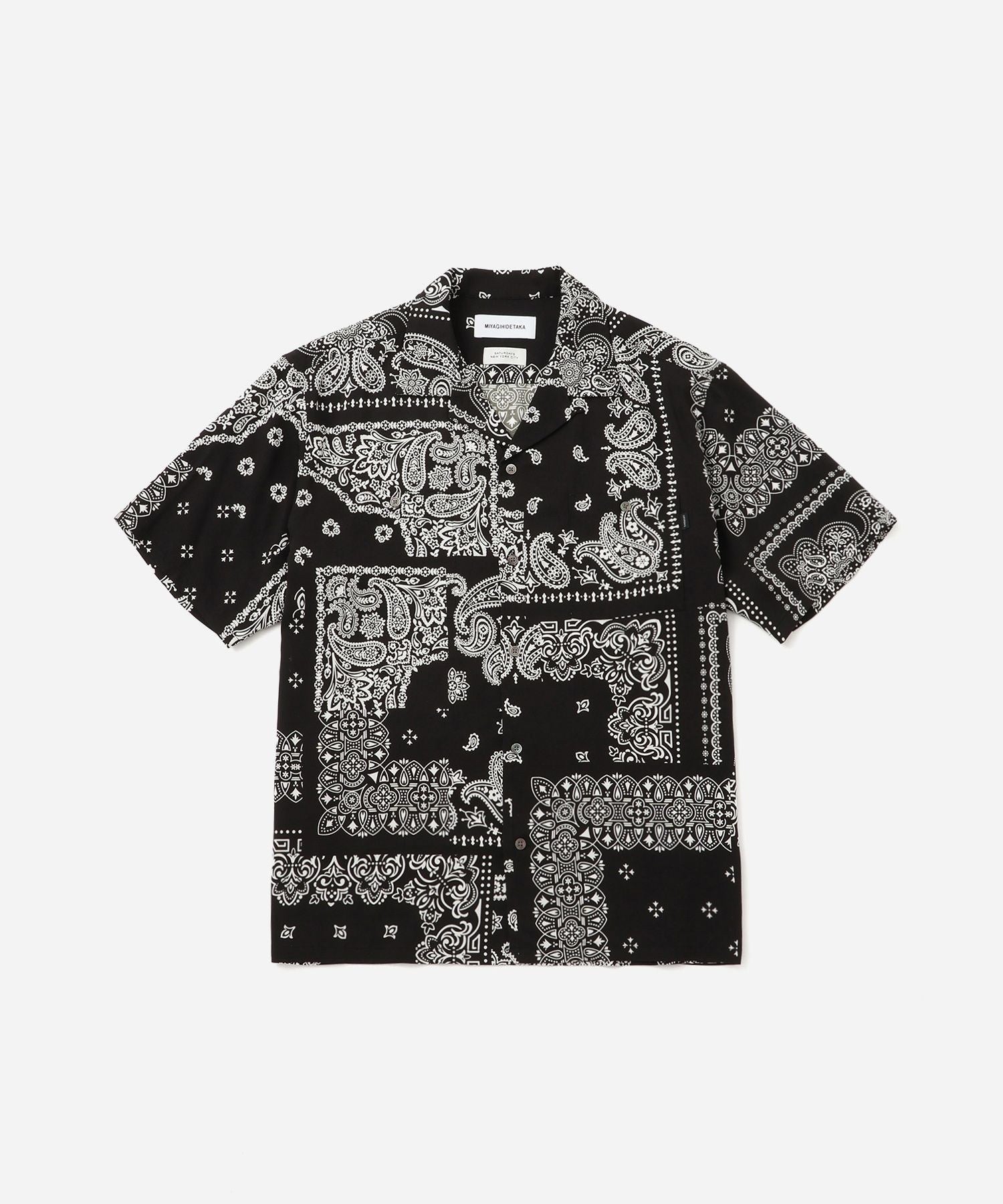 MIYAGIHIDETAKA x Saturdays NYC Bandana SS shirt