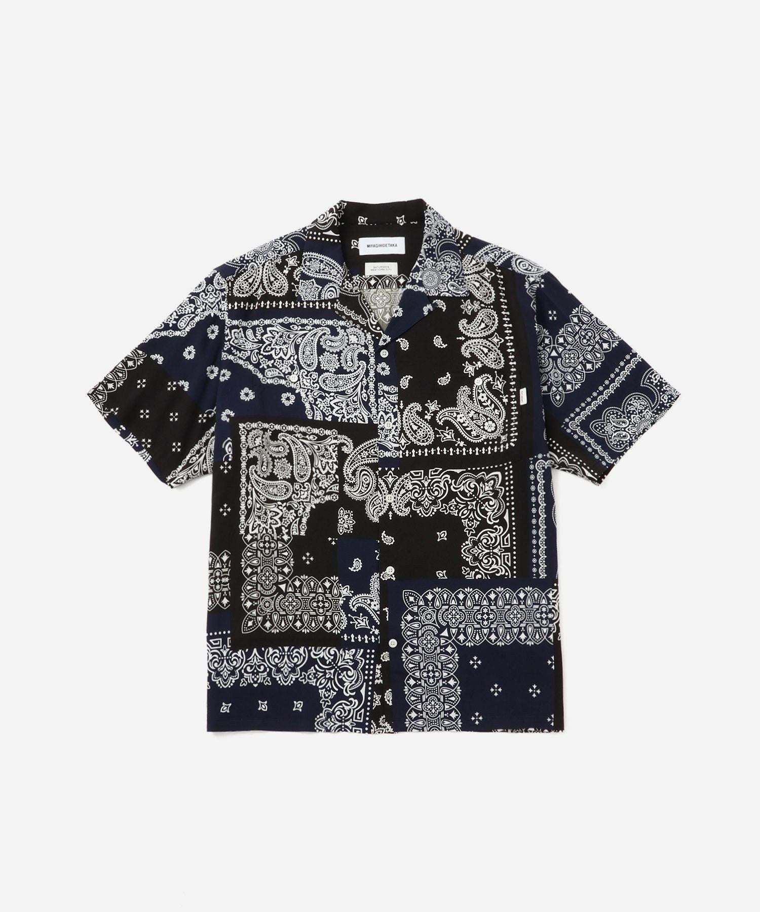 MIYAGIHIDETAKA x Saturdays NYC Bandana SS shirt