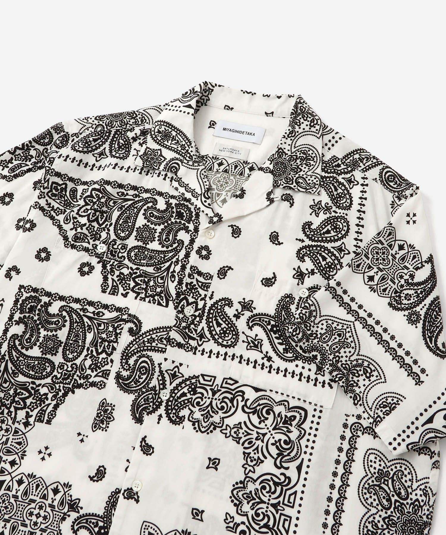 MIYAGIHIDETAKA x Saturdays NYC Bandana SS shirt