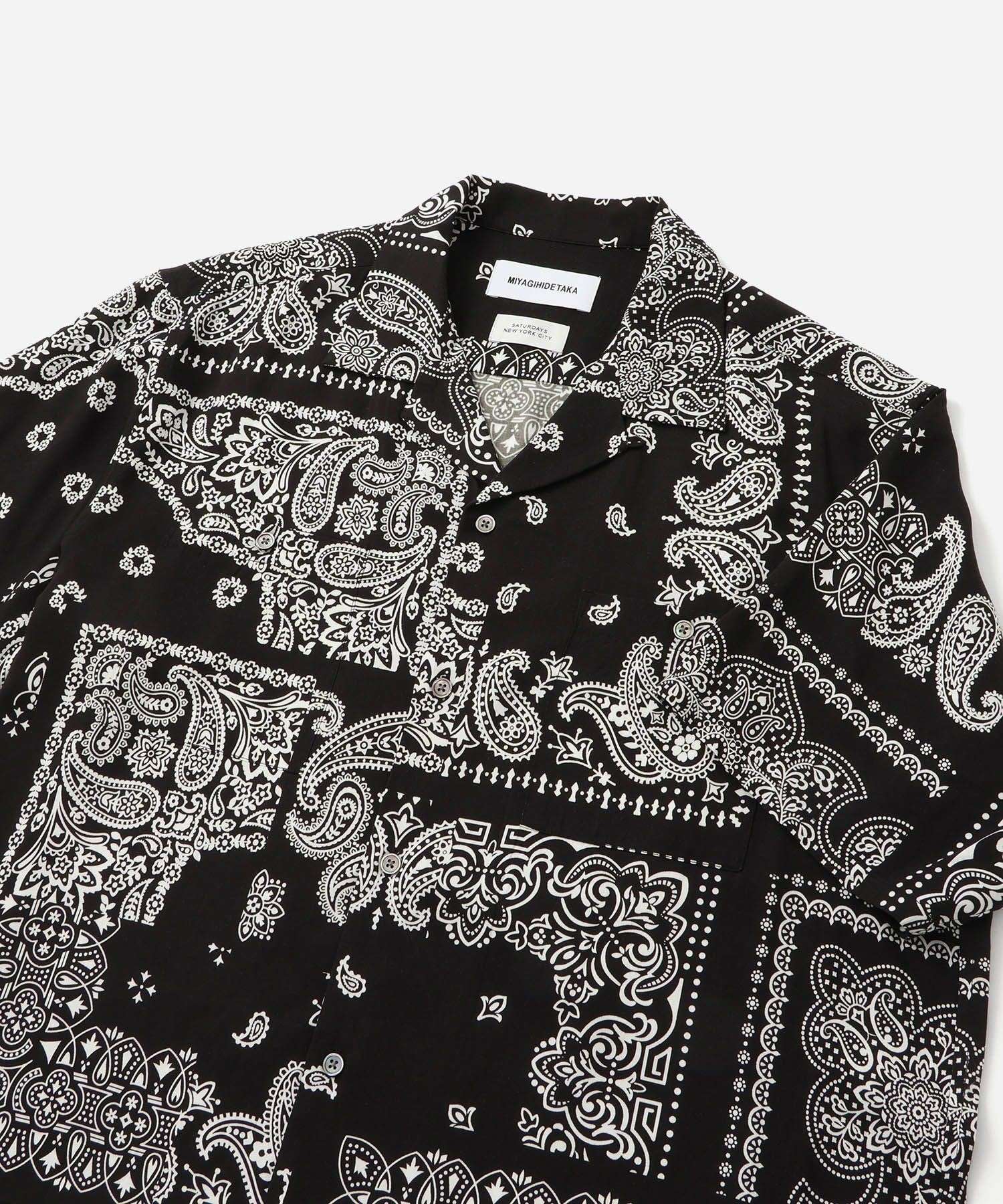 MIYAGIHIDETAKA x Saturdays NYC Bandana SS shirt