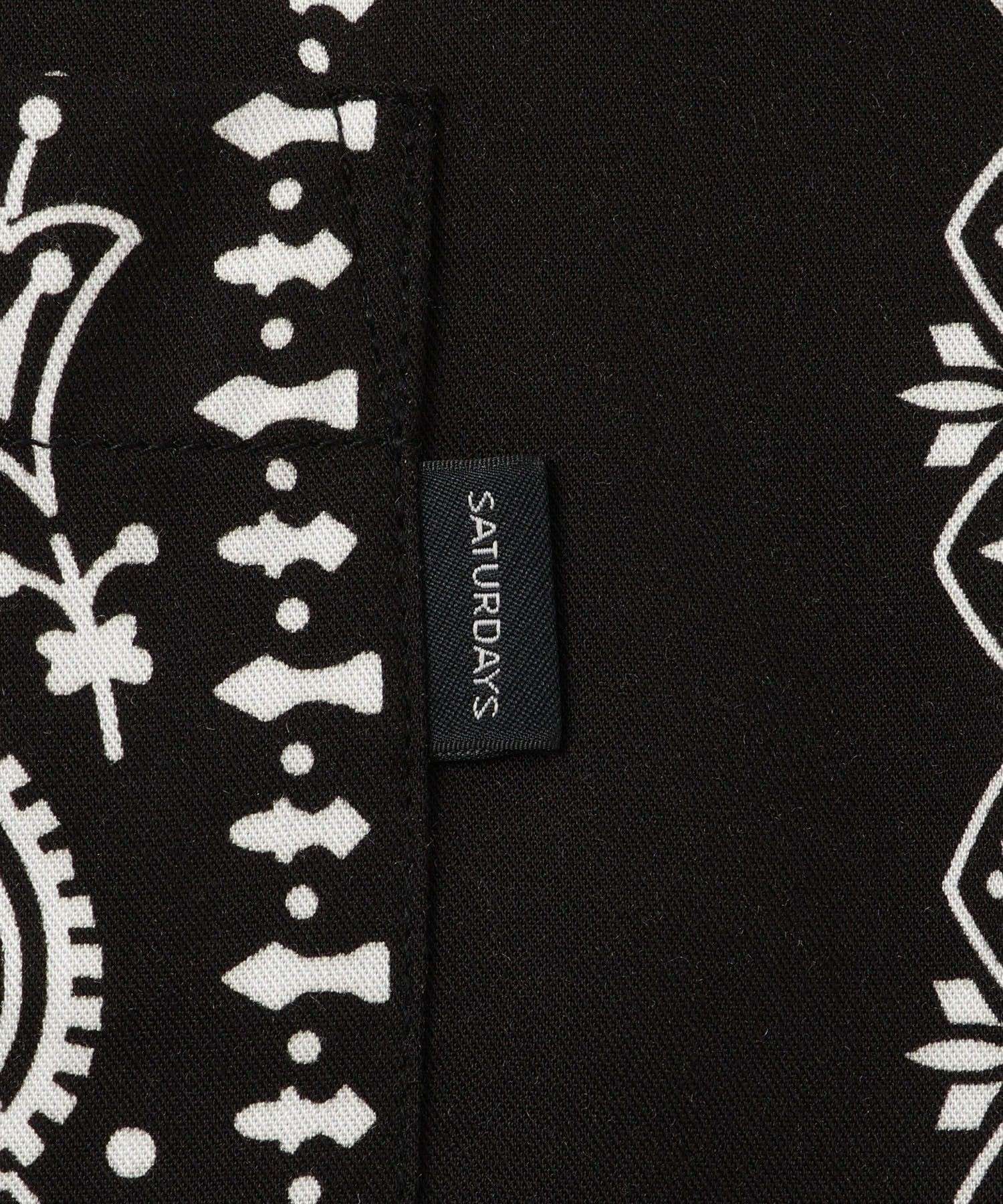 MIYAGIHIDETAKA x Saturdays NYC Bandana SS shirt