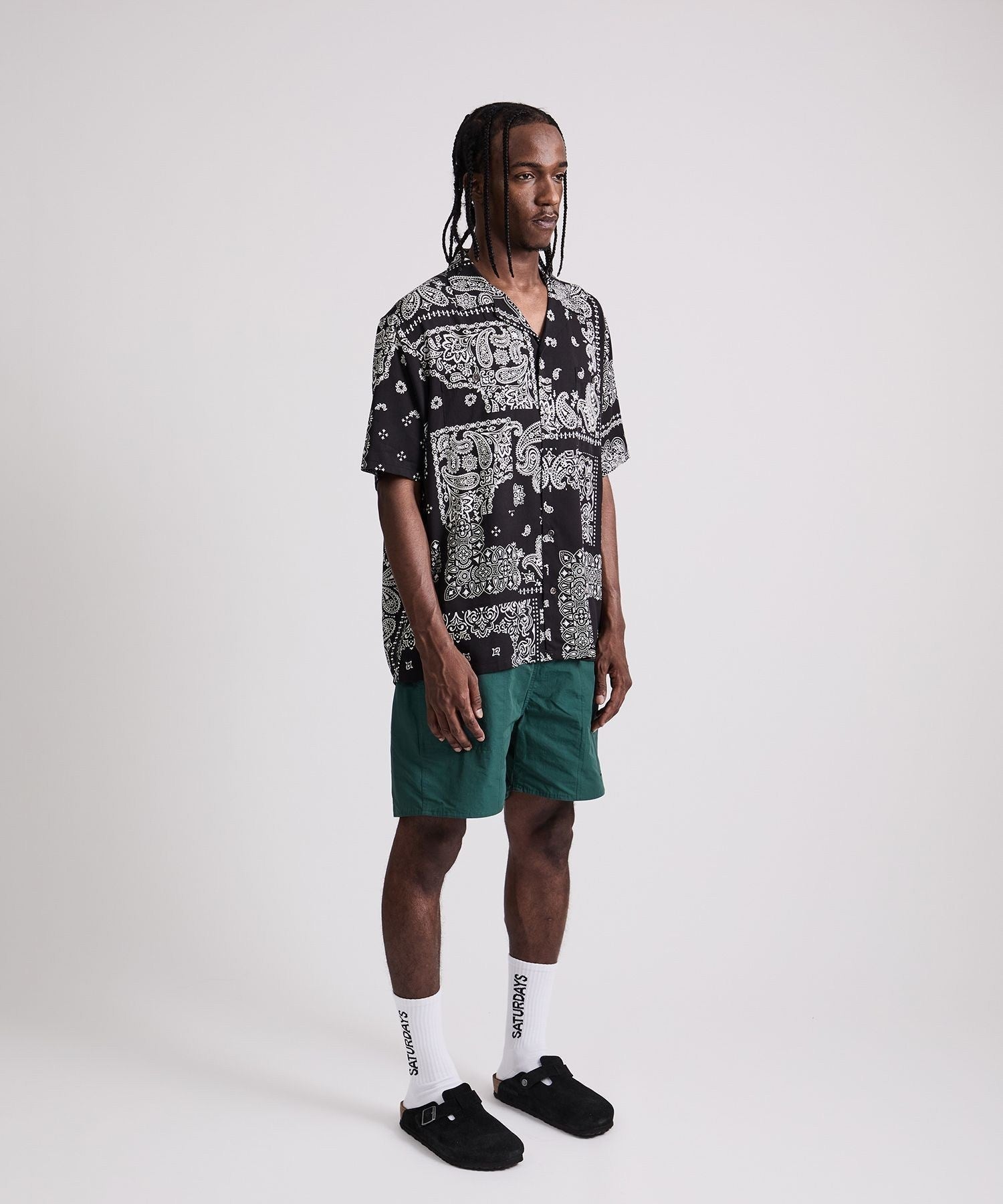 MIYAGIHIDETAKA x Saturdays NYC Bandana SS shirt