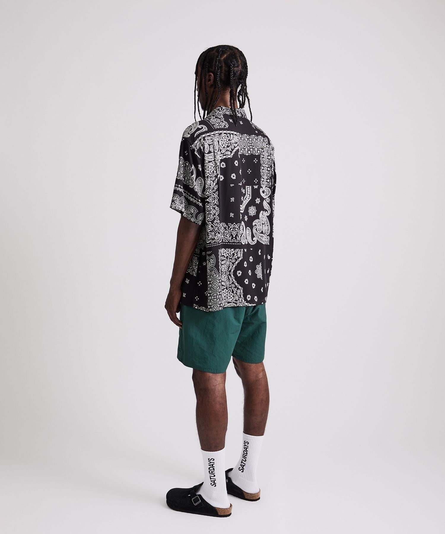 MIYAGIHIDETAKA x Saturdays NYC Bandana SS shirt