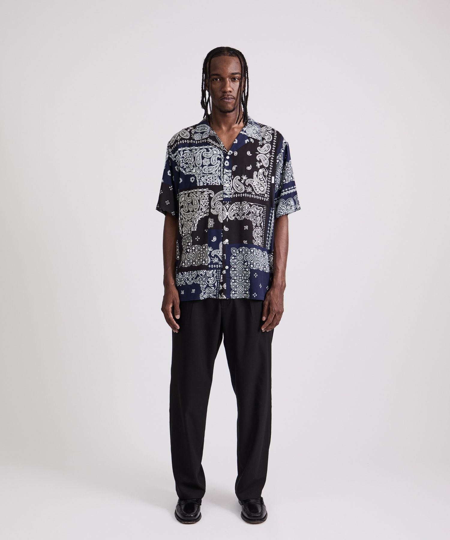 MIYAGIHIDETAKA x Saturdays NYC Bandana SS shirt