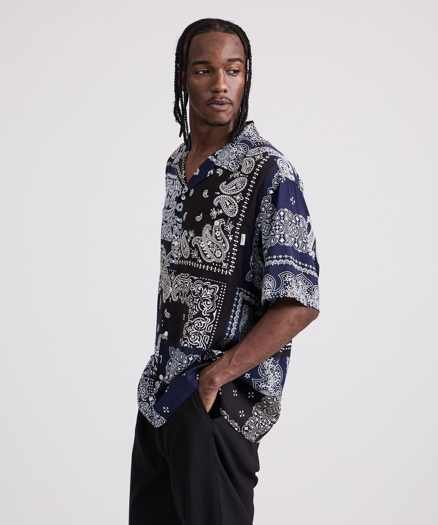 MIYAGIHIDETAKA x Saturdays NYC Bandana SS shirt