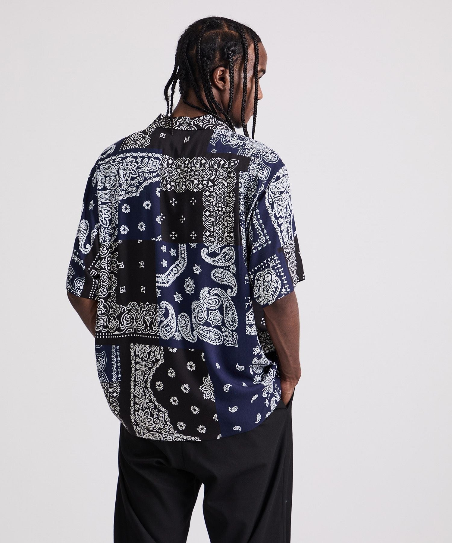 MIYAGIHIDETAKA x Saturdays NYC Bandana SS shirt