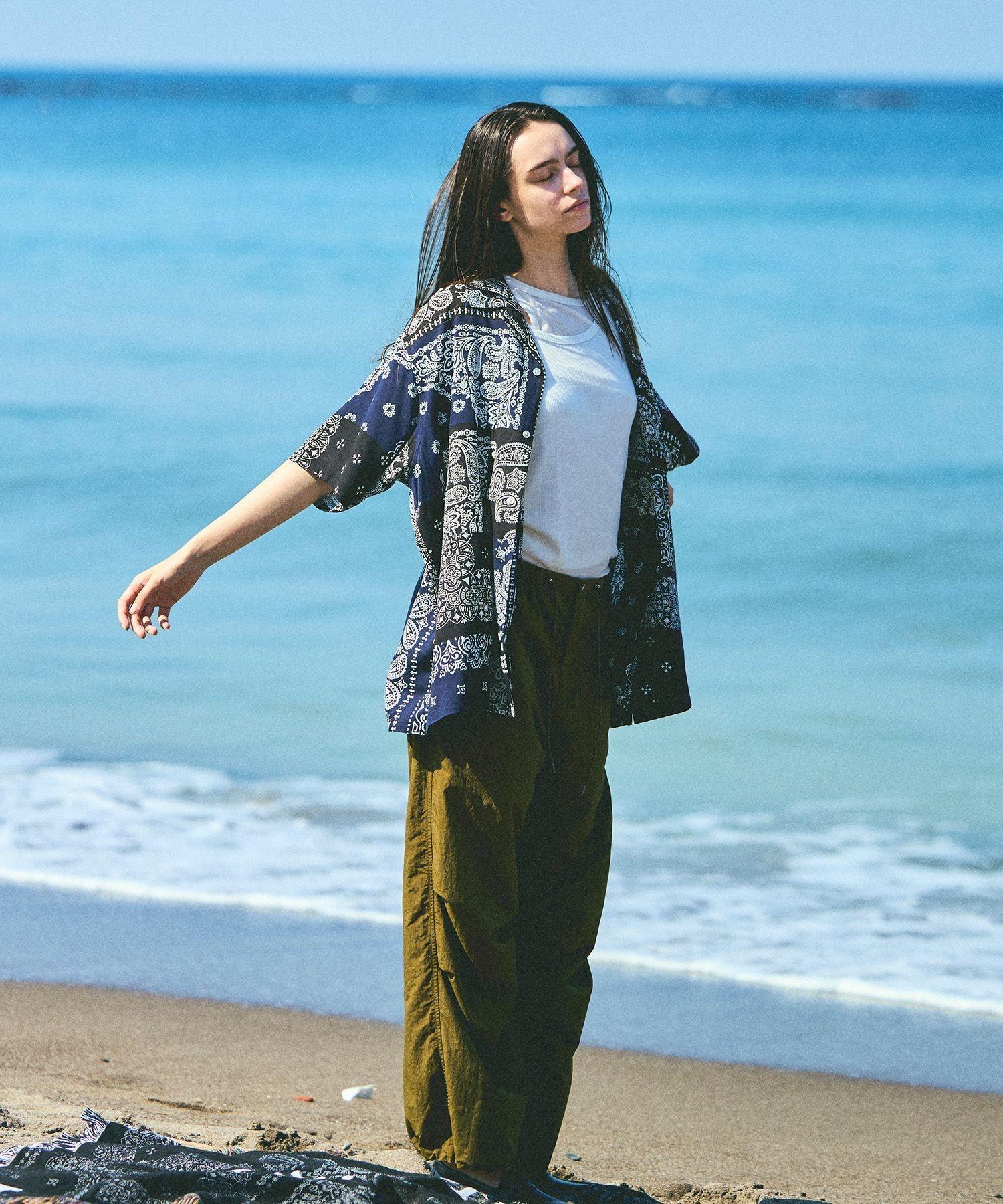 MIYAGIHIDETAKA x Saturdays NYC Bandana SS shirt