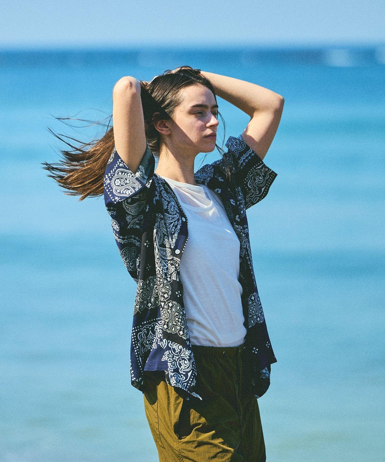 MIYAGIHIDETAKA x Saturdays NYC Bandana SS shirt