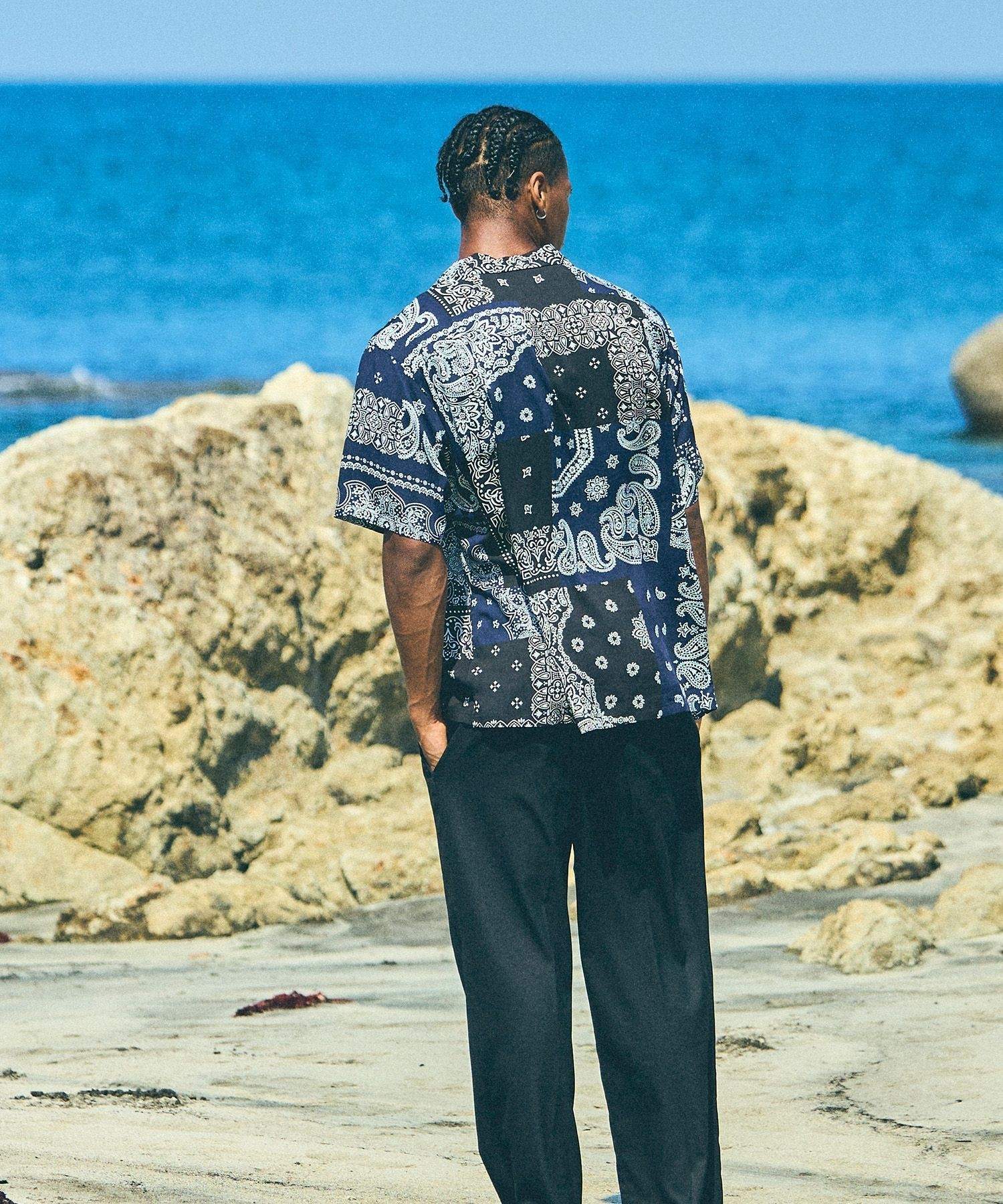 MIYAGIHIDETAKA x Saturdays NYC Bandana SS shirt