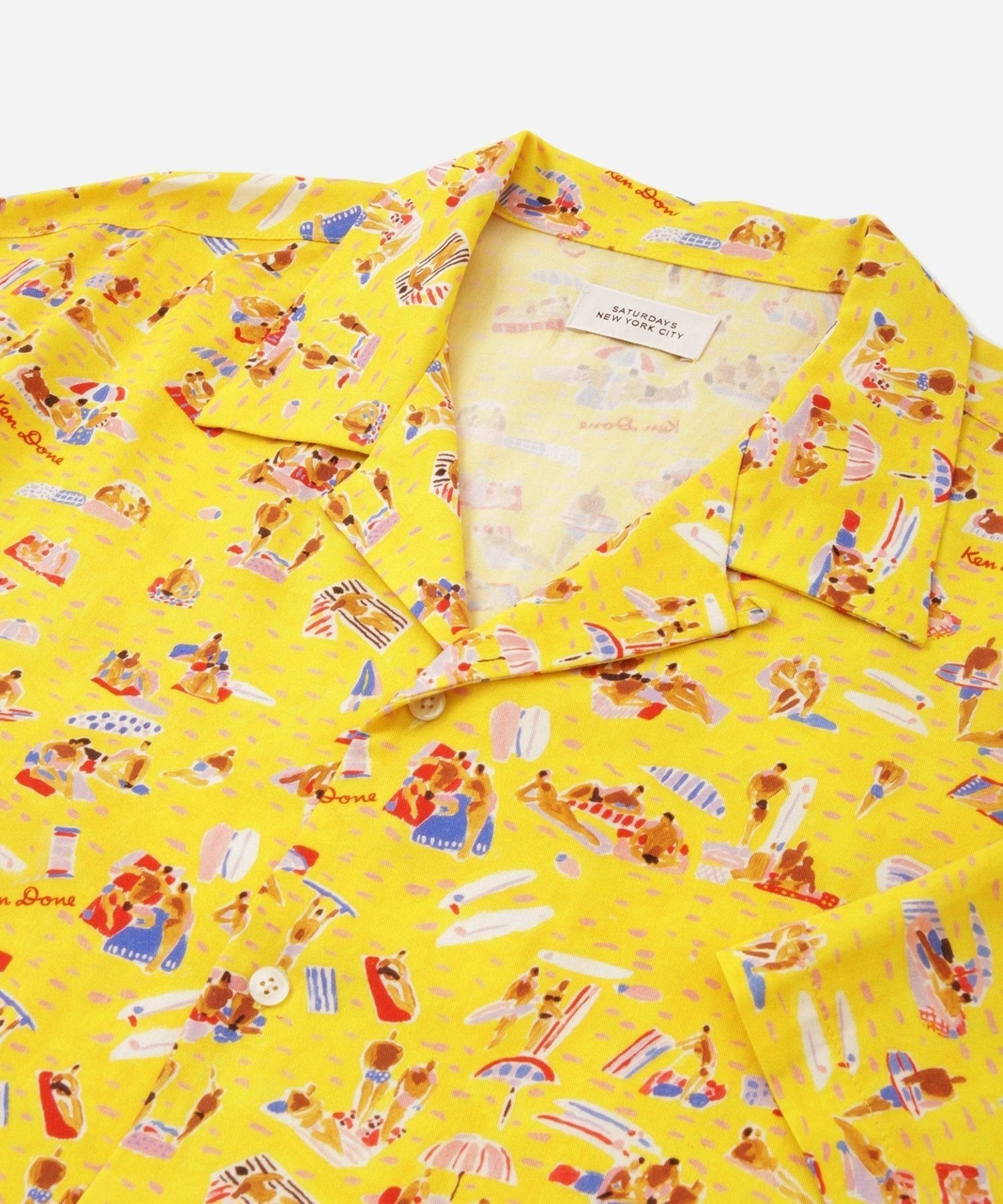 Ken Done Open Collar SS Shirt