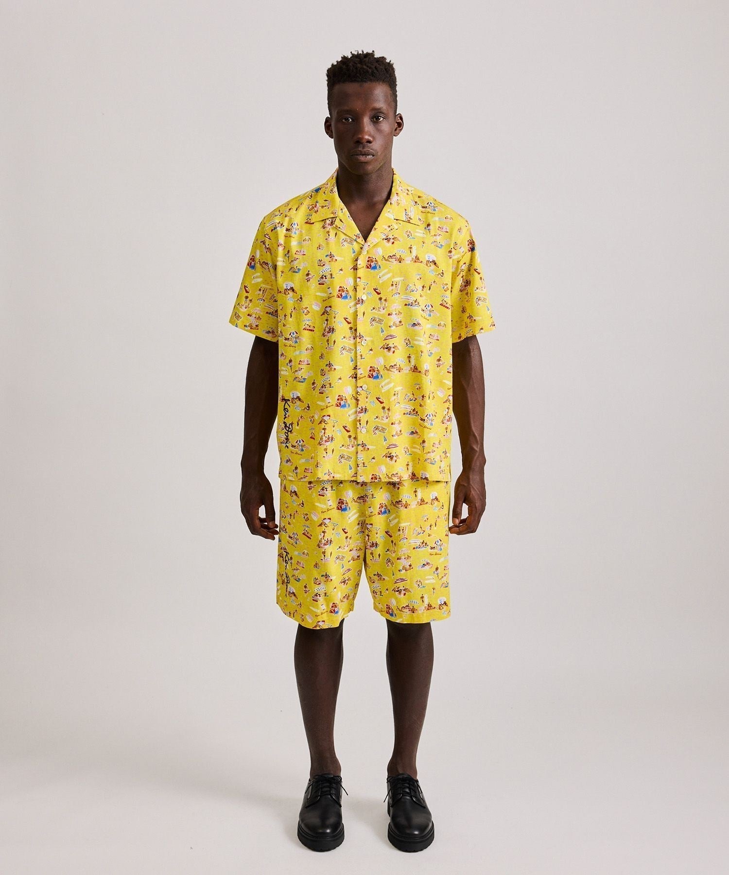 Ken Done Open Collar SS Shirt