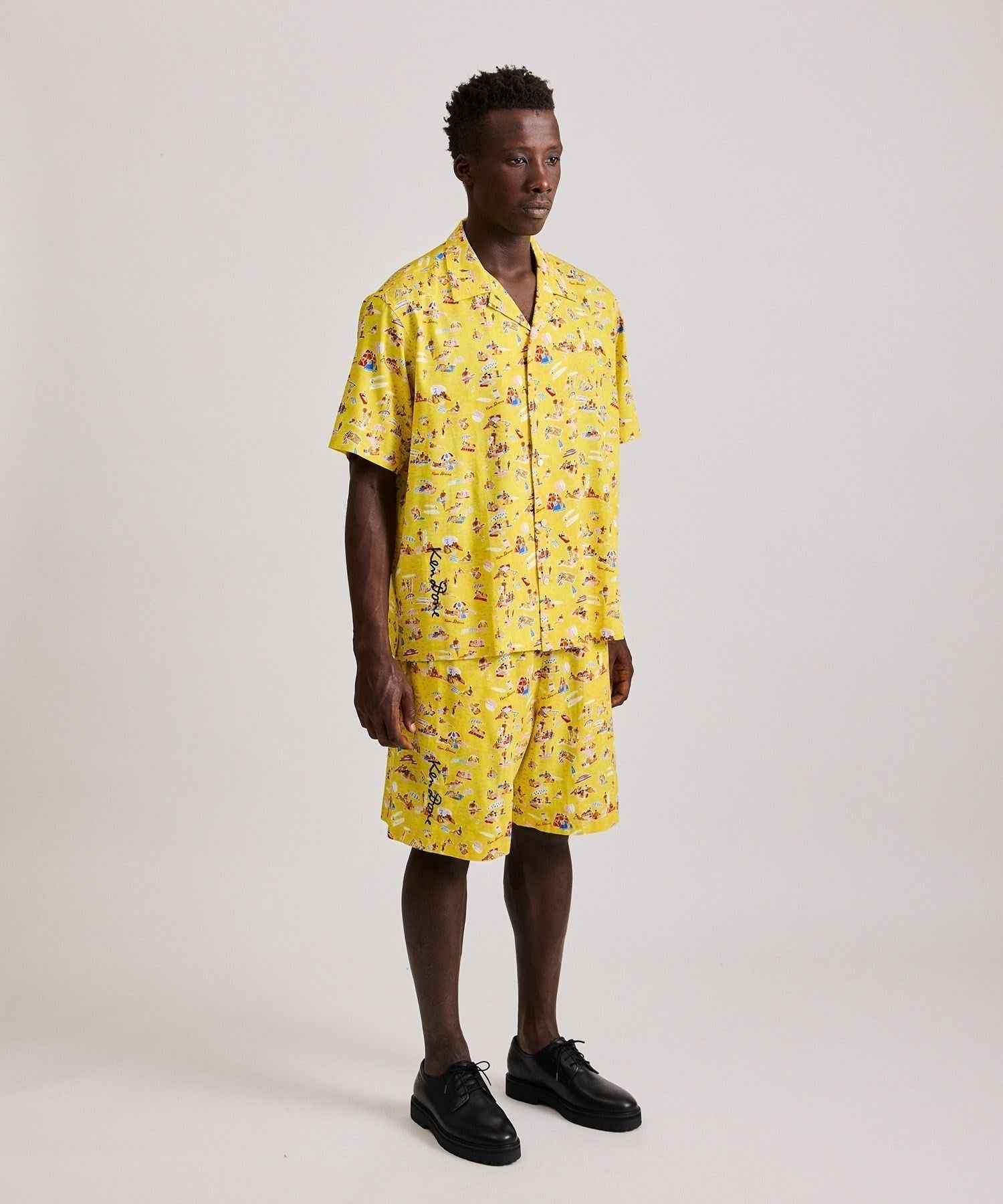 Ken Done Open Collar SS Shirt